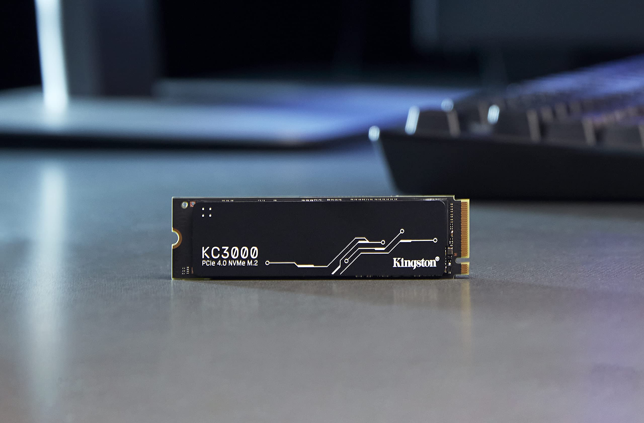 Kingston Kc3000 Pcie 4.0 Nvme M.2 1024 Gb Ssd - High-Performance Storage For Desktop And Laptop Pcs -Skc3000S/1024G