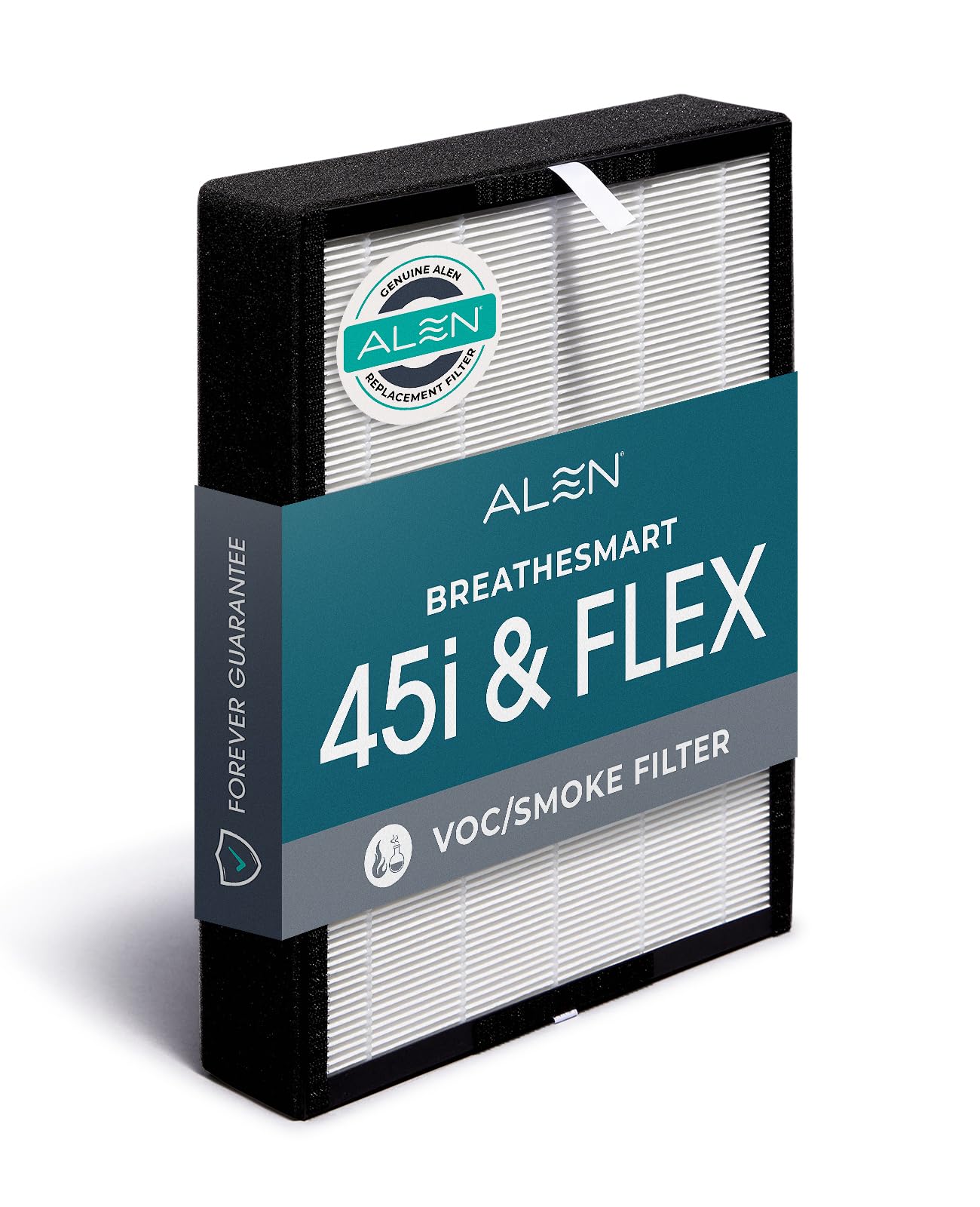 Alen Air Filter Fl40 H Voc/Smoke Replacement Hepa Filter For Breathesmart 45I & Flex Air Purifier Captures Allergens & Mold + Vo