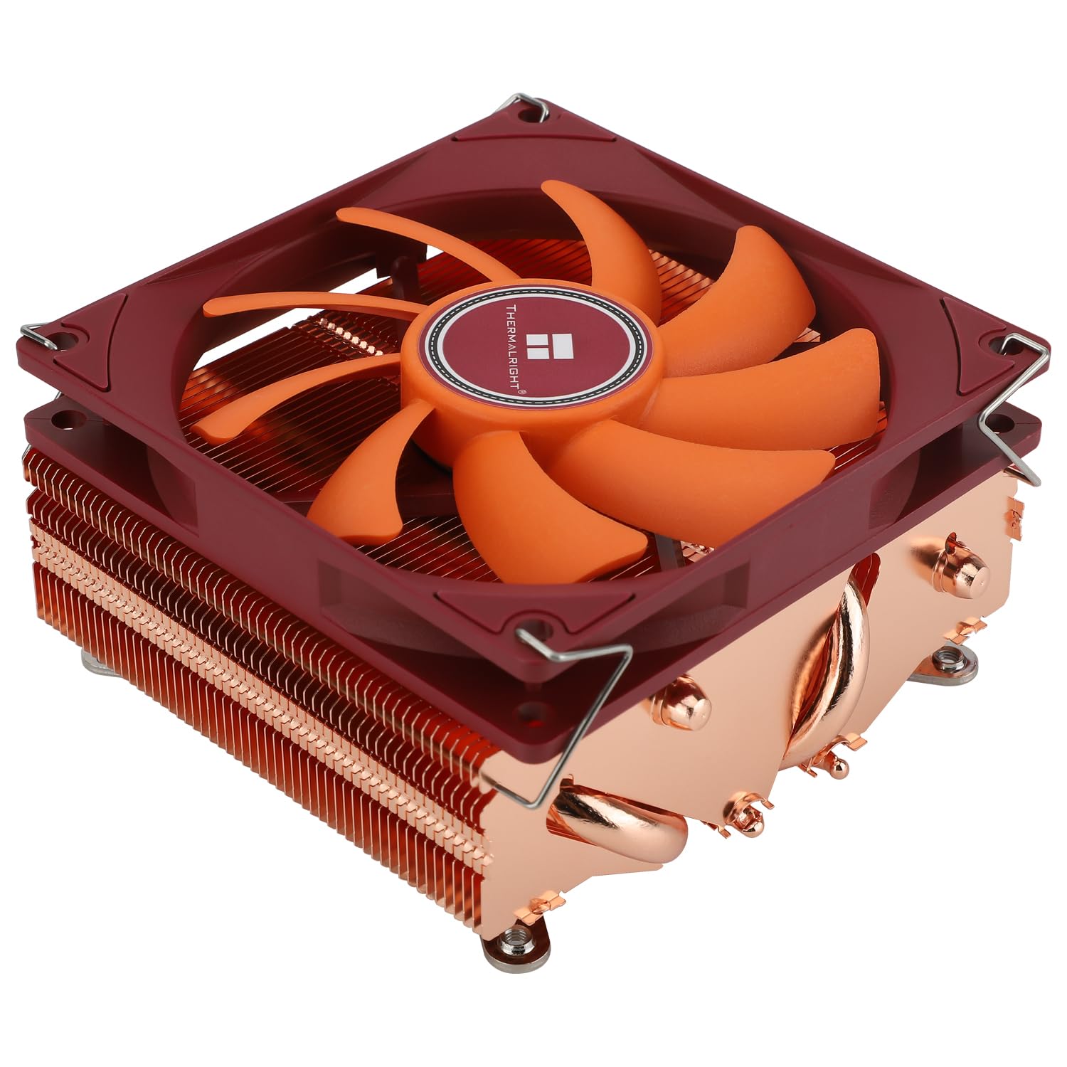 Thermalright Axp90 X53 Full Cooper Low Profile Cpu Cooler Itx, With 92Mm Tl 9015R Slim Pwm Fan Itx Cpu Cooler, Aghp Technology,