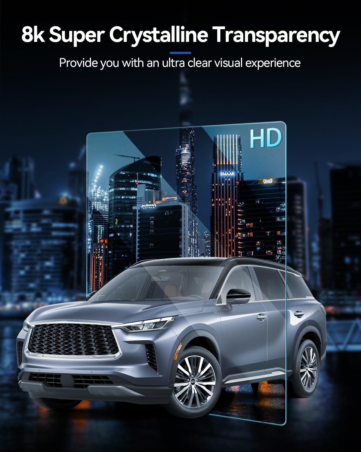 Lantu Car Screen Protector For 2022 2023 2024 Infiniti Qx60 (Pure/Luxe/Sensory/Autograph) Accessories Navigation Touchscreen Pro