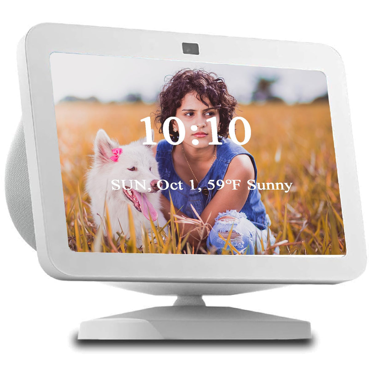 Adjustable Stand For All New Echo Show 8 (3Rd Gen, 2023 Release), Smart Display Magnetic Stand Mount Compatible With Echo Show 8