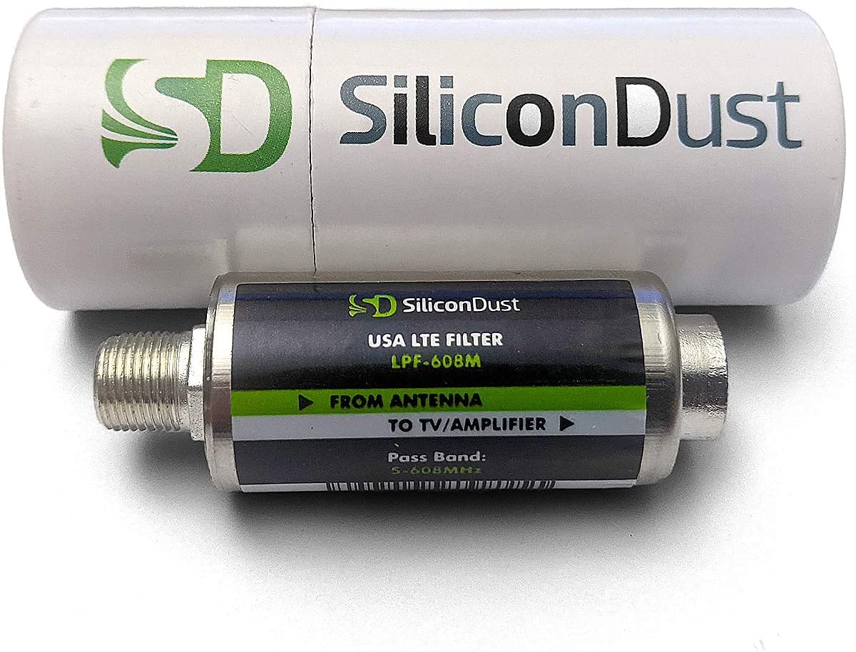 Silicondust Lpf 608M Lte Filter For Tv Antennas Usa 2020 Standard 600/608/618Mhz