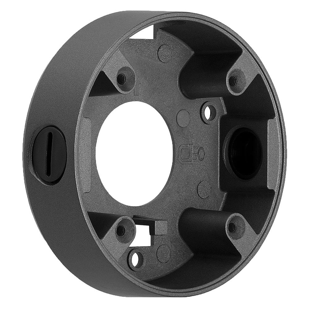 Cmple Small Cctv Dome Camera Mounting Junction Box - Dark Gray