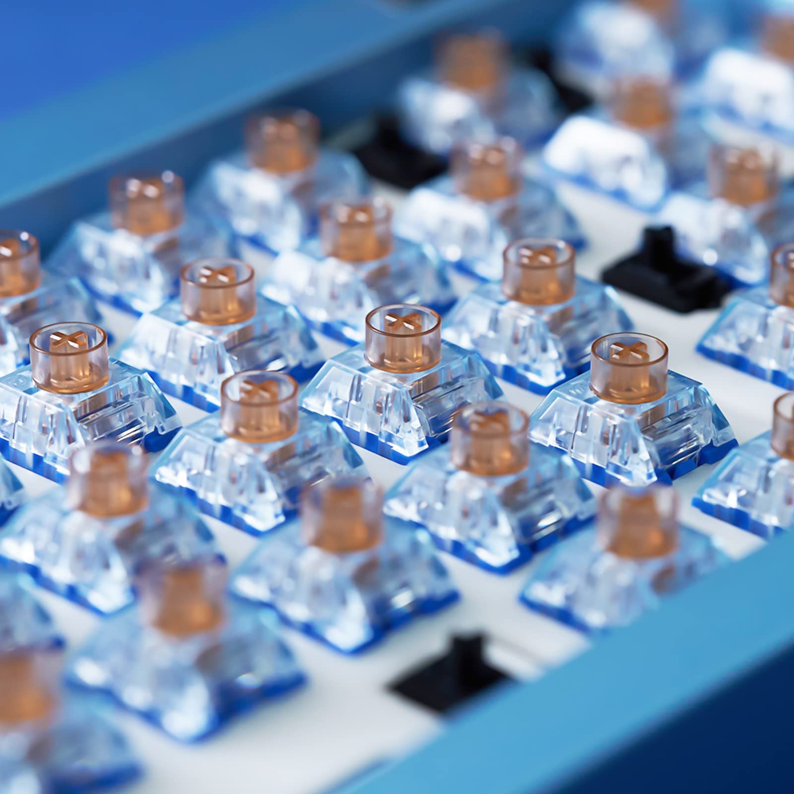 Draoza Kailh Box Whale Silent Switch Tactile Silent Switch For Mechanical Keyboard(Tactile Silent Kailh Whale 90Pcs)