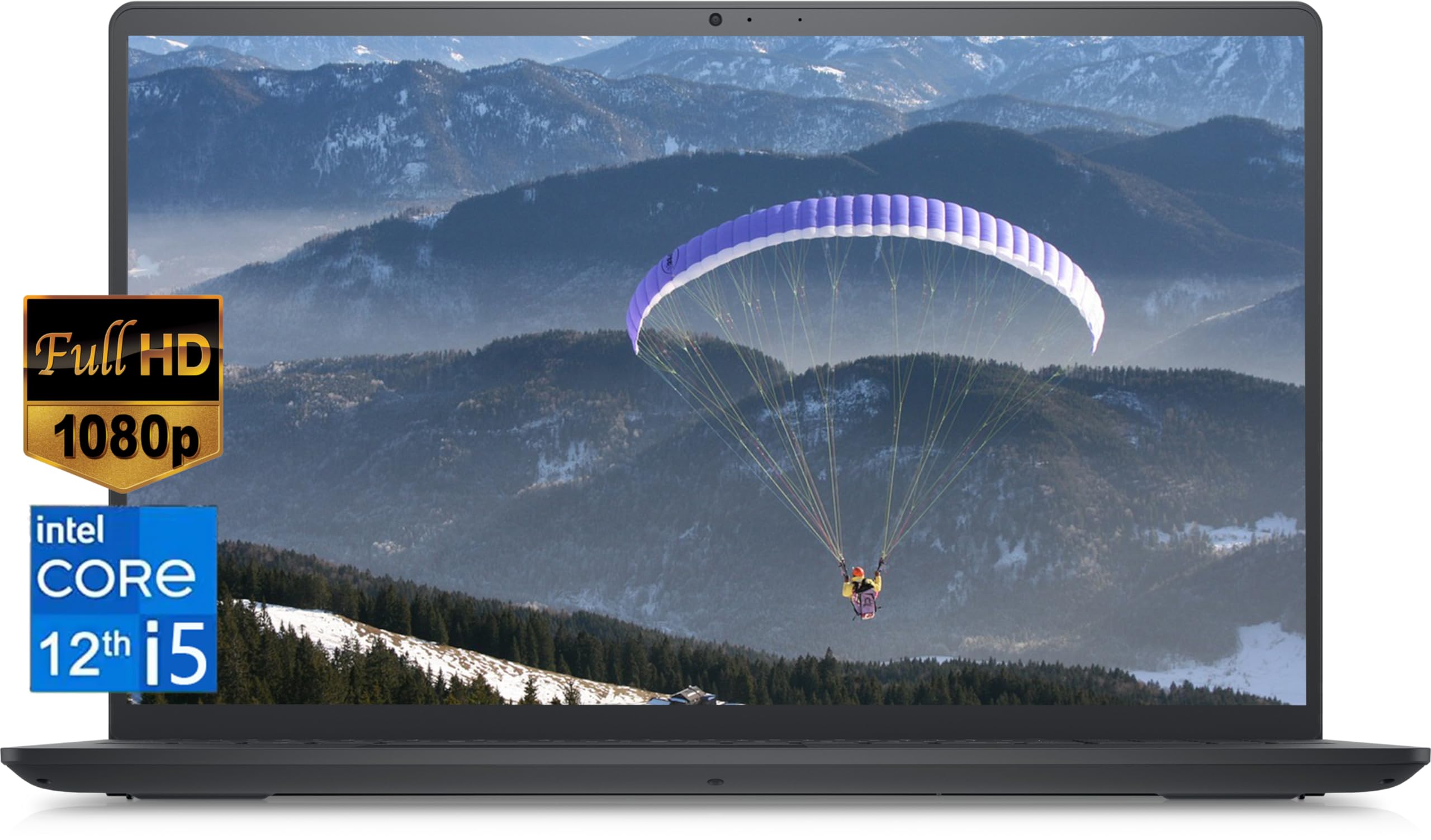 Dell Inspiron 15 Business Laptop, 15.6 FHD Display,Intel 10-Core i5-1235U Processor, 16GB RAM, 512GB SSD, Intel UHD Graphics, Wi