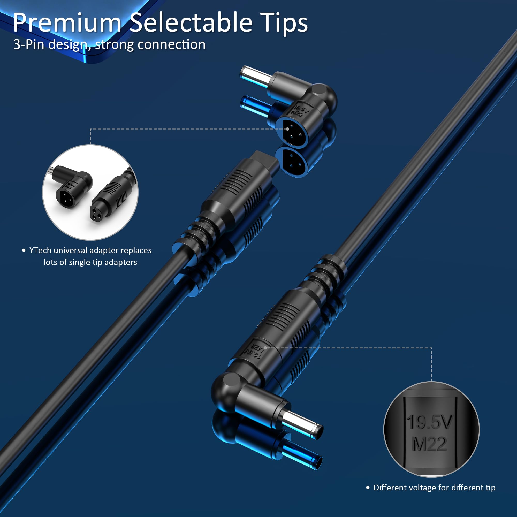 Universal Ac Adapter 90W Laptop Charger Compatible With Lenovo Hp Dell Asus Acer Samsung Gateway Notebook Ultrabook Chromebook Pavilion Elitebook Inspiron Latitude Thinkpad And More With 16 Tips?