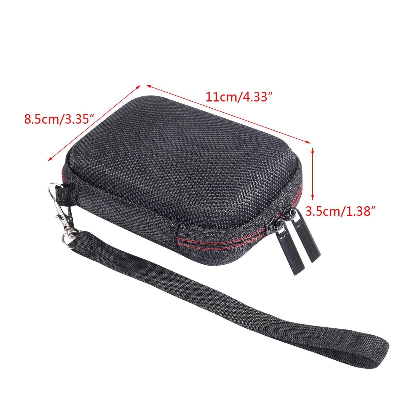 Bibablyke Protable Eva Carrying Case For Crucial X6 / X9 Pro / X10 Pro 1Tb/2Tb/4Tb/500Gb Portable Ssd(Case Only)