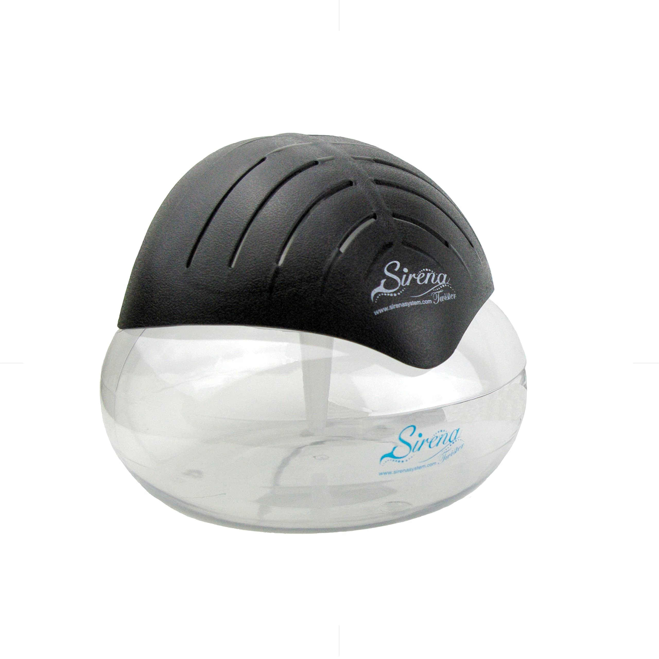 Sirena Twister Air Purifier (Black)  Water Filter Air Washer For Home And Office  Essential Oil Aroma Diffuser With Led Night 