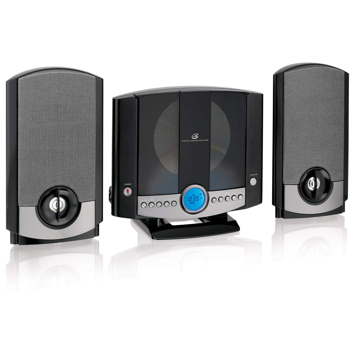 Gpx Hm3817Dtbk Home Music System With Remote And Am/Fm Radio Black