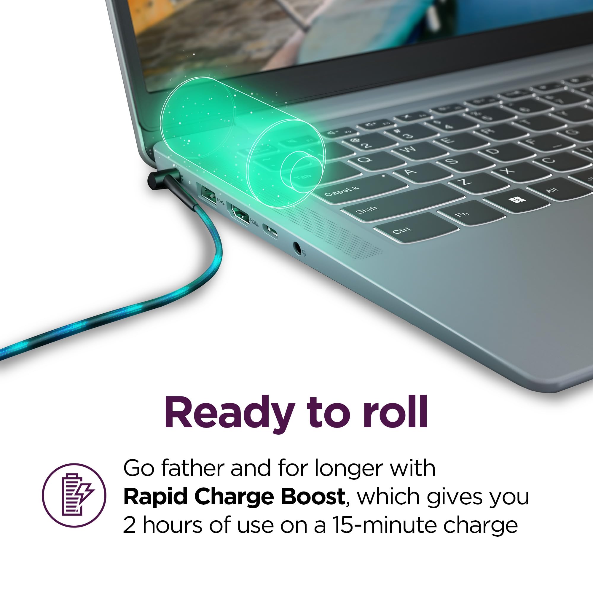 Lenovo Ideapad Slim 3I - 2024 - Lightweight Laptop - Rapid Charge Boost - 14 Fhd Ips Display - 16Gb Memory - 512Gb Ssd Storage -