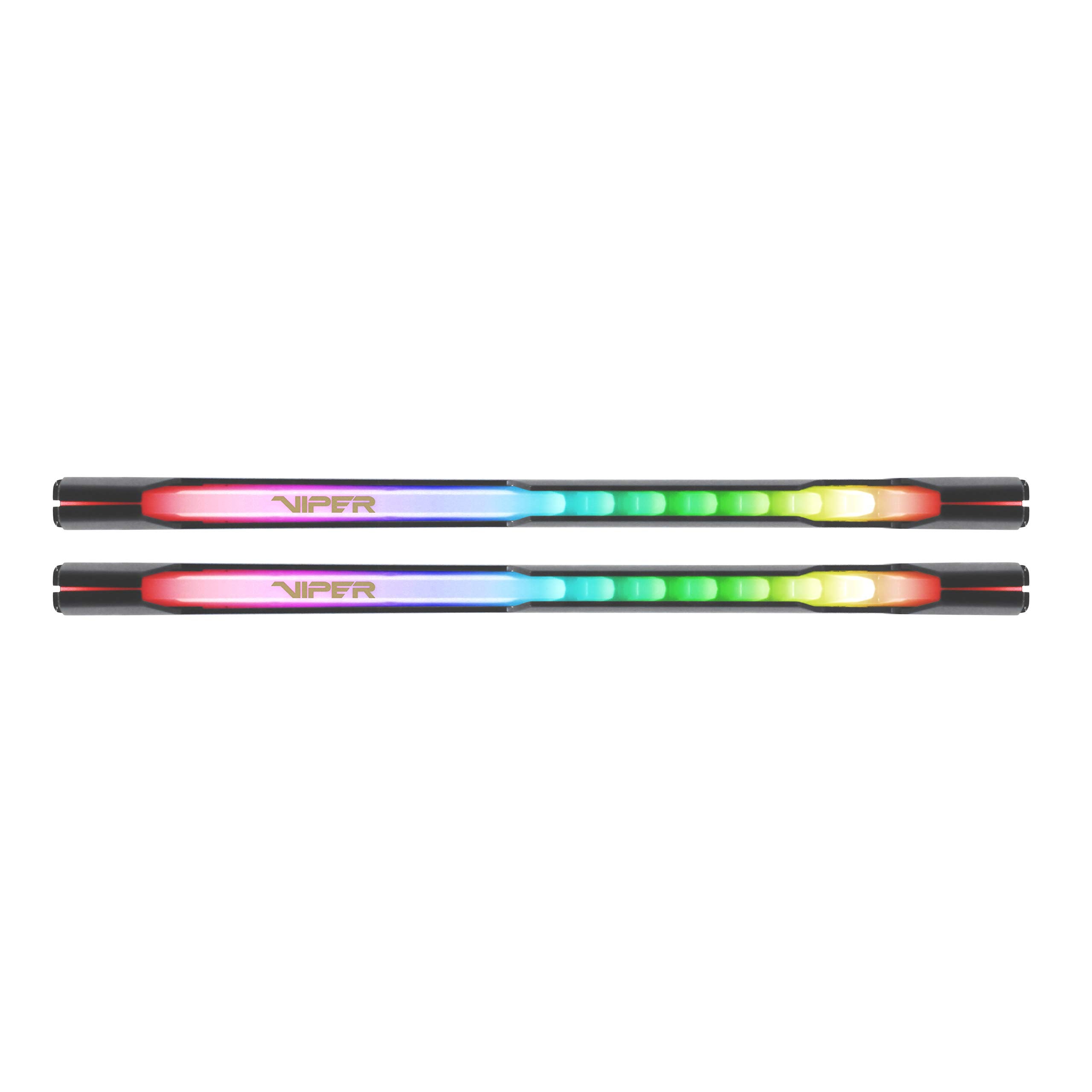 Patriot Viper Steel Rgb Ddr4 Ram 16Gb (2X8Gb) 3200Mhz Cl16 Udimm Desktop Gaming Memory Kit   Pvsr416G320C6K