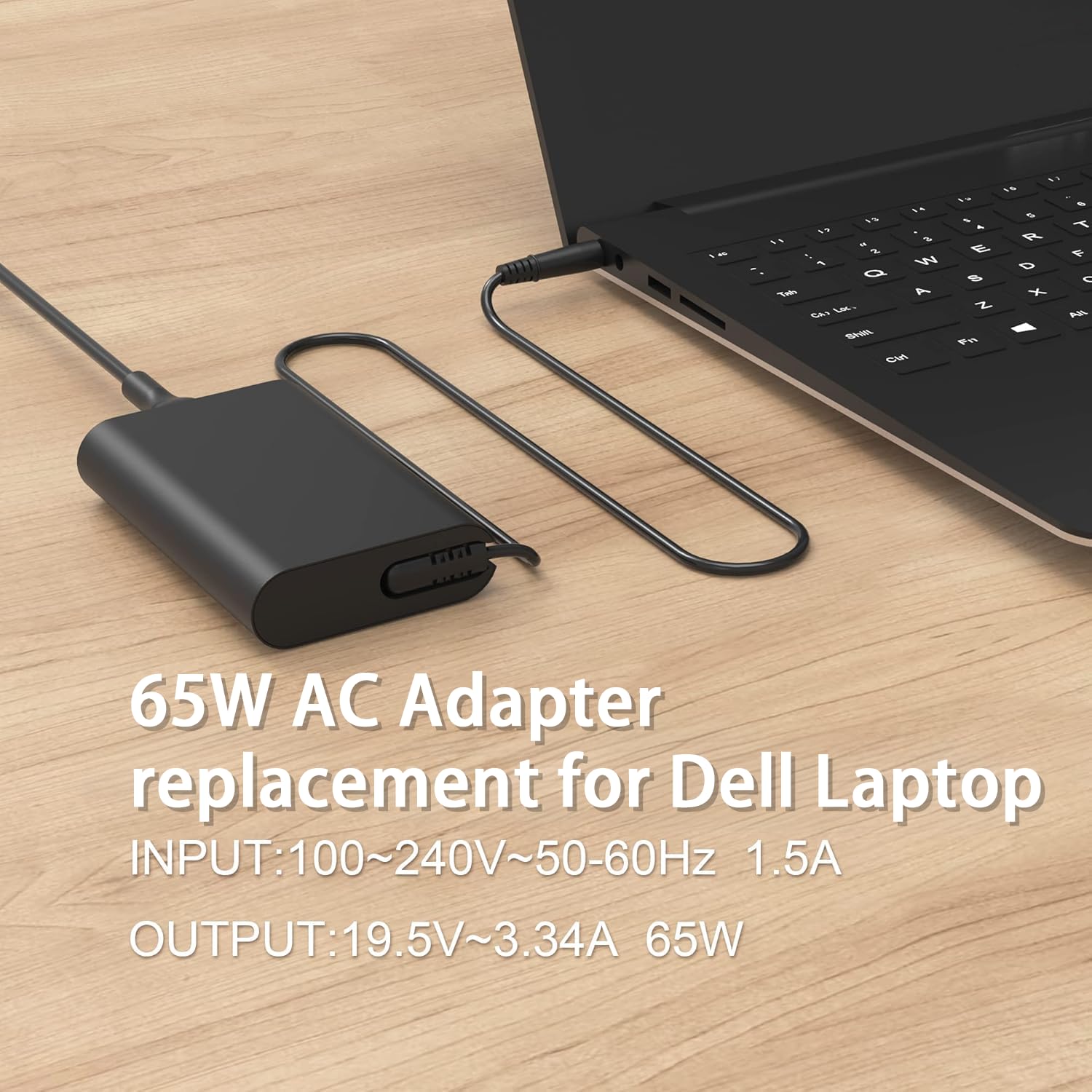 65W Laptop Charger Ac Adapter Replacement For Dell Latitude 5480 5490 5580 5590 7480 7490 E5400 E5440 E5450 E5540 E5470 E5550 E5