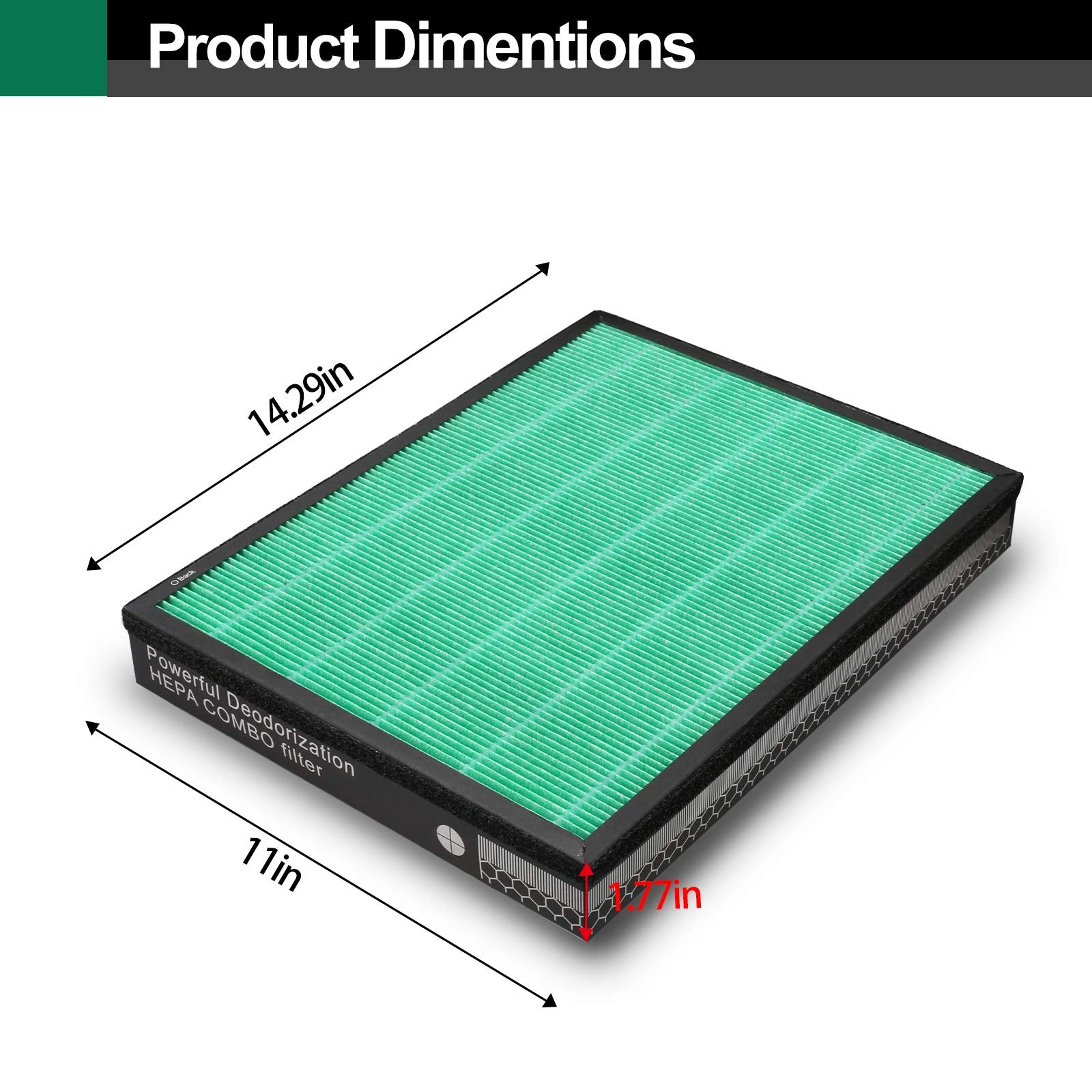 400/400S Replacement Filter Compatible With Coway Airmega Max2 400 400S 400(G) 400S(G) Air Purifier, Max2 Green True Hepa And Ac