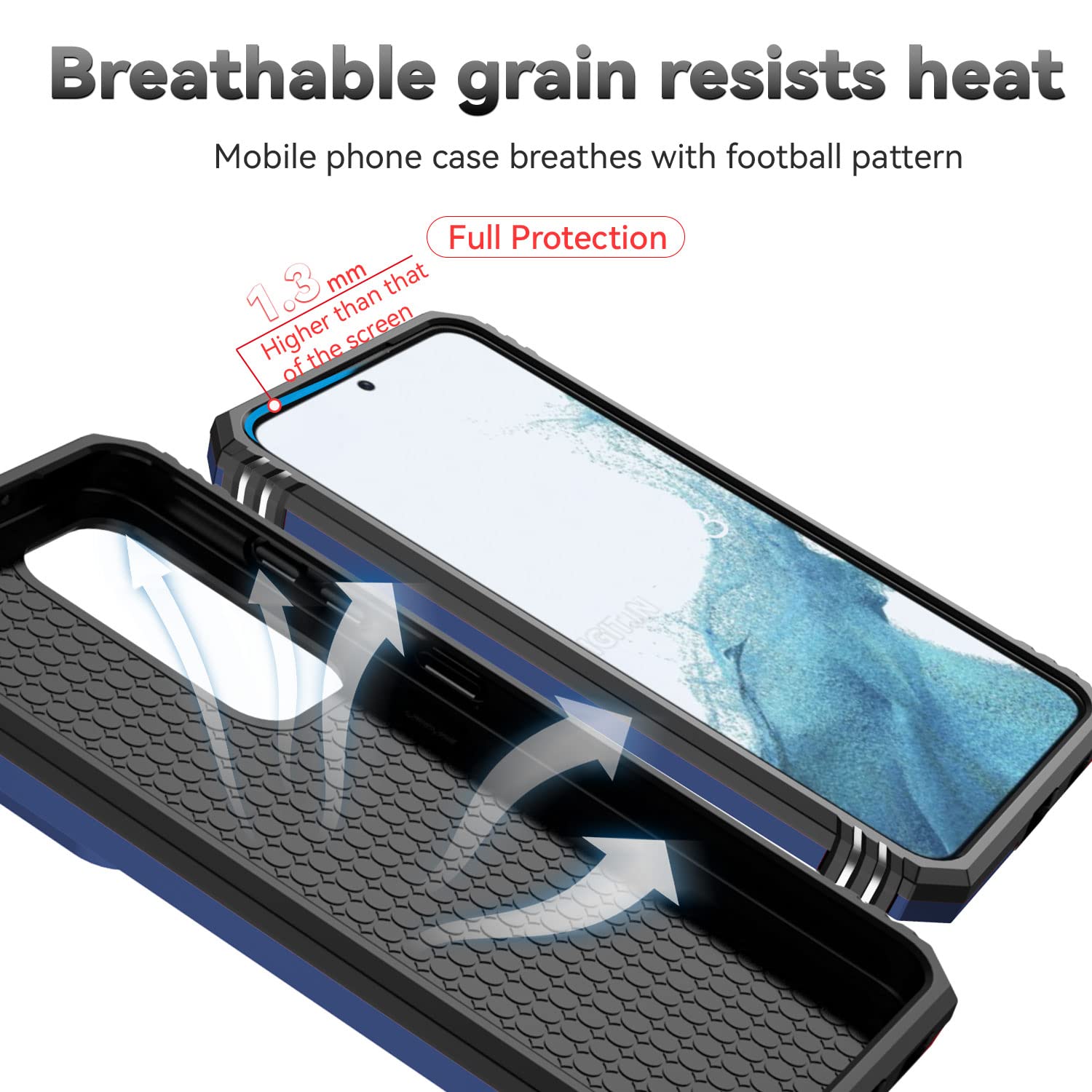 Sunstory For Samsung Galaxy S23 Plus Case With Hd Screen Protector & Kickstand & Slide Camera Cover,[Not For S23 Or S23 Ultra] [
