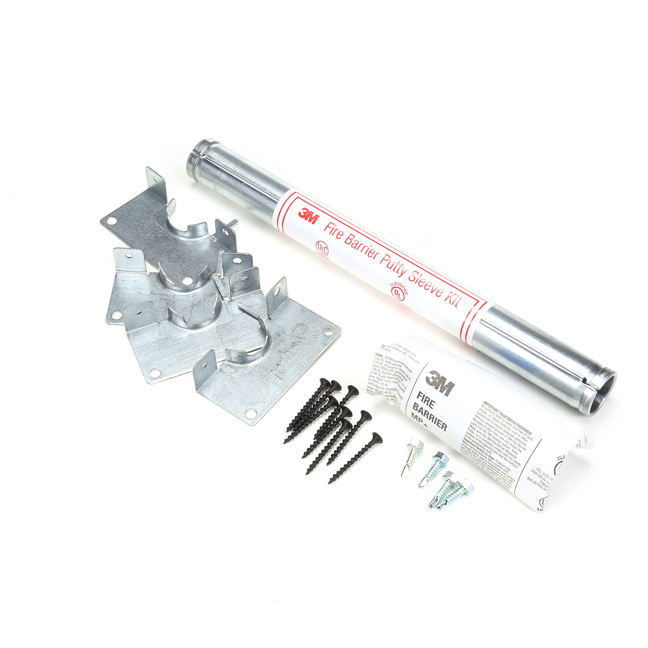 3M Fire Barrier Putty Sleeve Kit Dt 100, 1 In Round, 1/Case