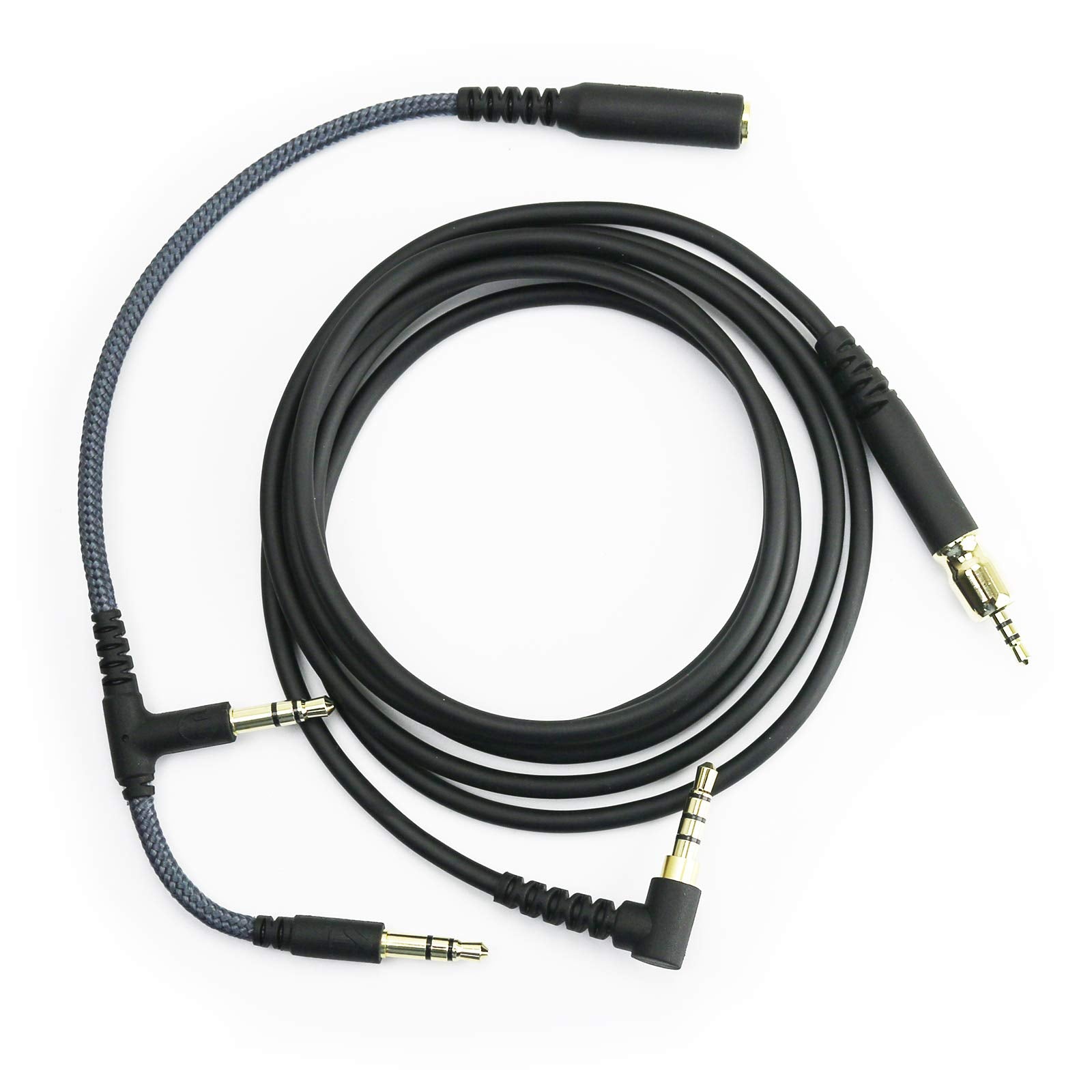 NewFantasia Replacement Audio Cable Compatible with Sennheiser Game Zero, Game ONE, PC373D, PC37X, GSP350, GSP500, GSP600 Gaming