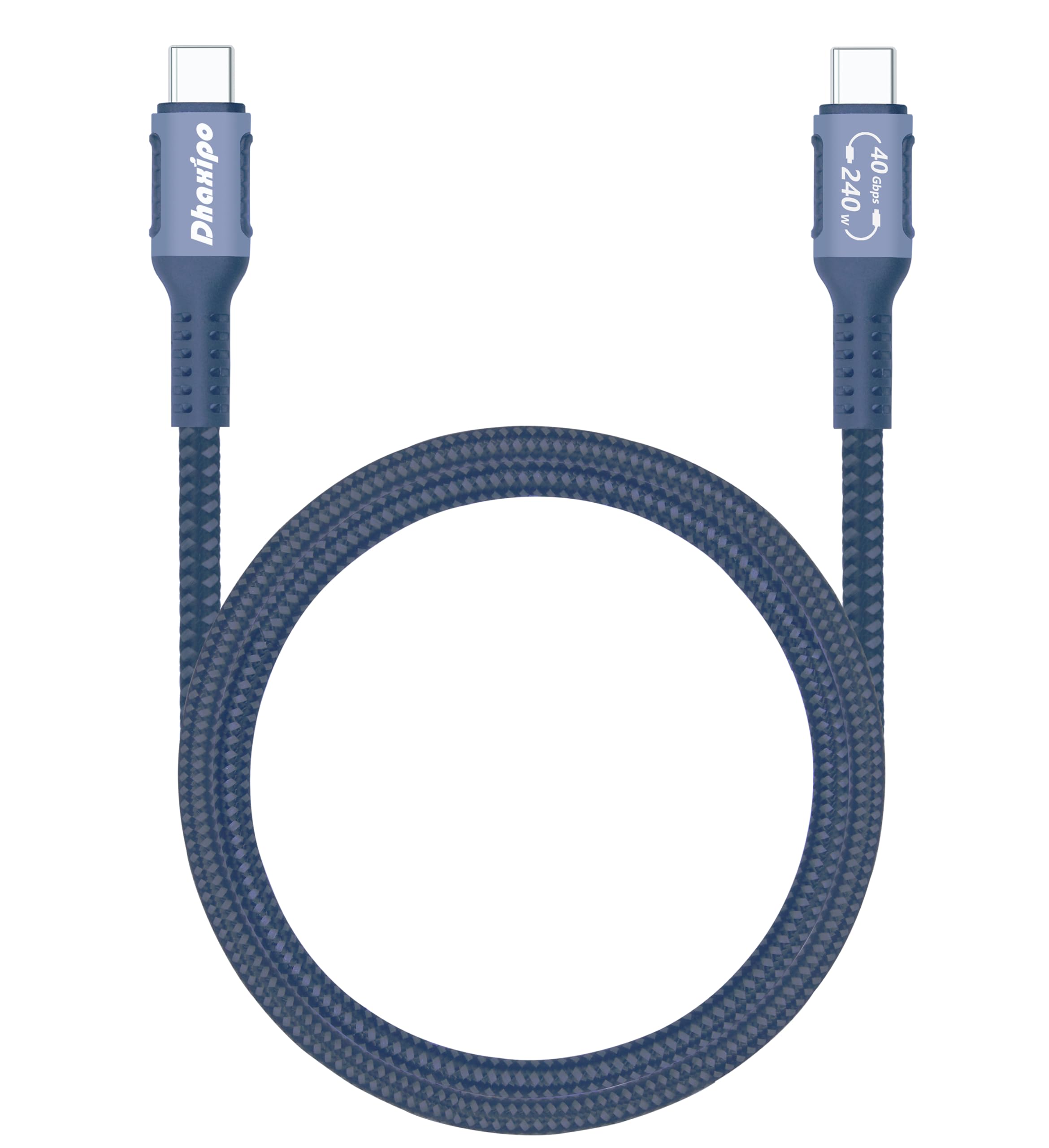 Dhaxipo Usb 4 For Thunderbolt 4/3 240W/100W Power Cable, 5K/4K/8K@60Hz For Thunderbolt 4 Cable,0.9M/3Ft 40 Gbps Data Transfer Co