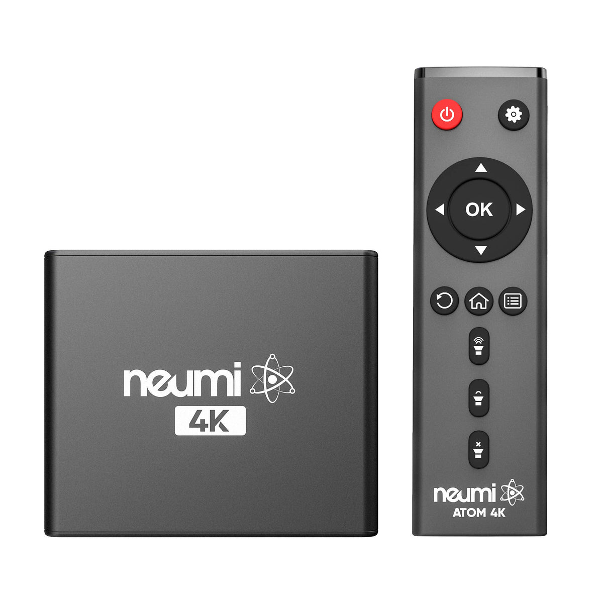 Neumi Atom 4K Ultra-Hd Digital Media Player For Usb Drives And Sd Cards - Plays 4K/Uhd 60Fps Videos, Hevc/H.265, Hdmi And Analog