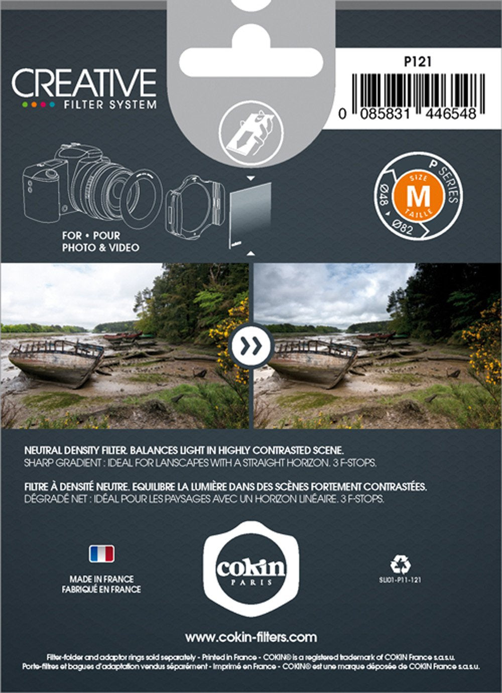 Cokin P Series Graduated Nd Grey G2 Filter