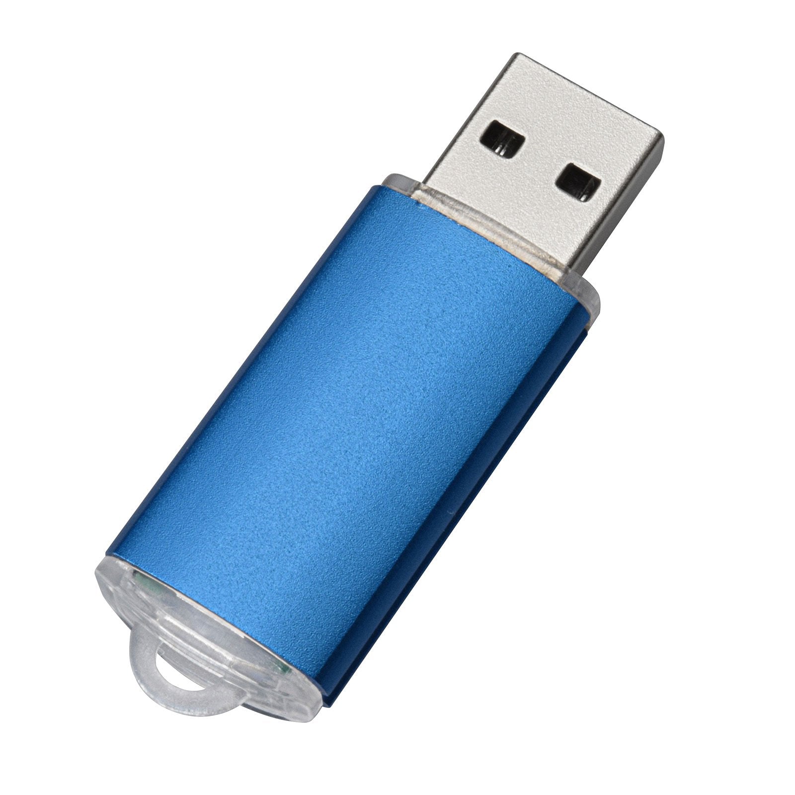 Topesel 5 Pack 2Gb Usb 2.0 Flash Drive Memory Stick Thumb Drives (5 Mixed Colors: Black Blue Green Red Silver)