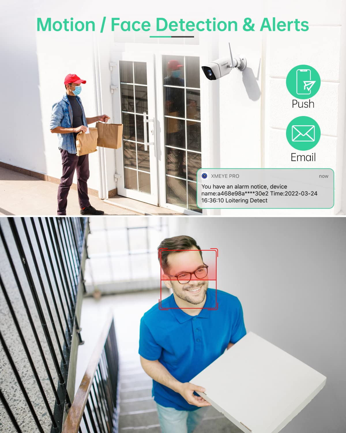 Wireless Security Camera System,Firstrend 5Mp Security System Wireless With 4 Cctv Cameras Ultra Hd Two Way Audio 8Ch Dvr 2Tb Hard Drive Night Vision Motion Alarm App For Home Indoor Outdoor