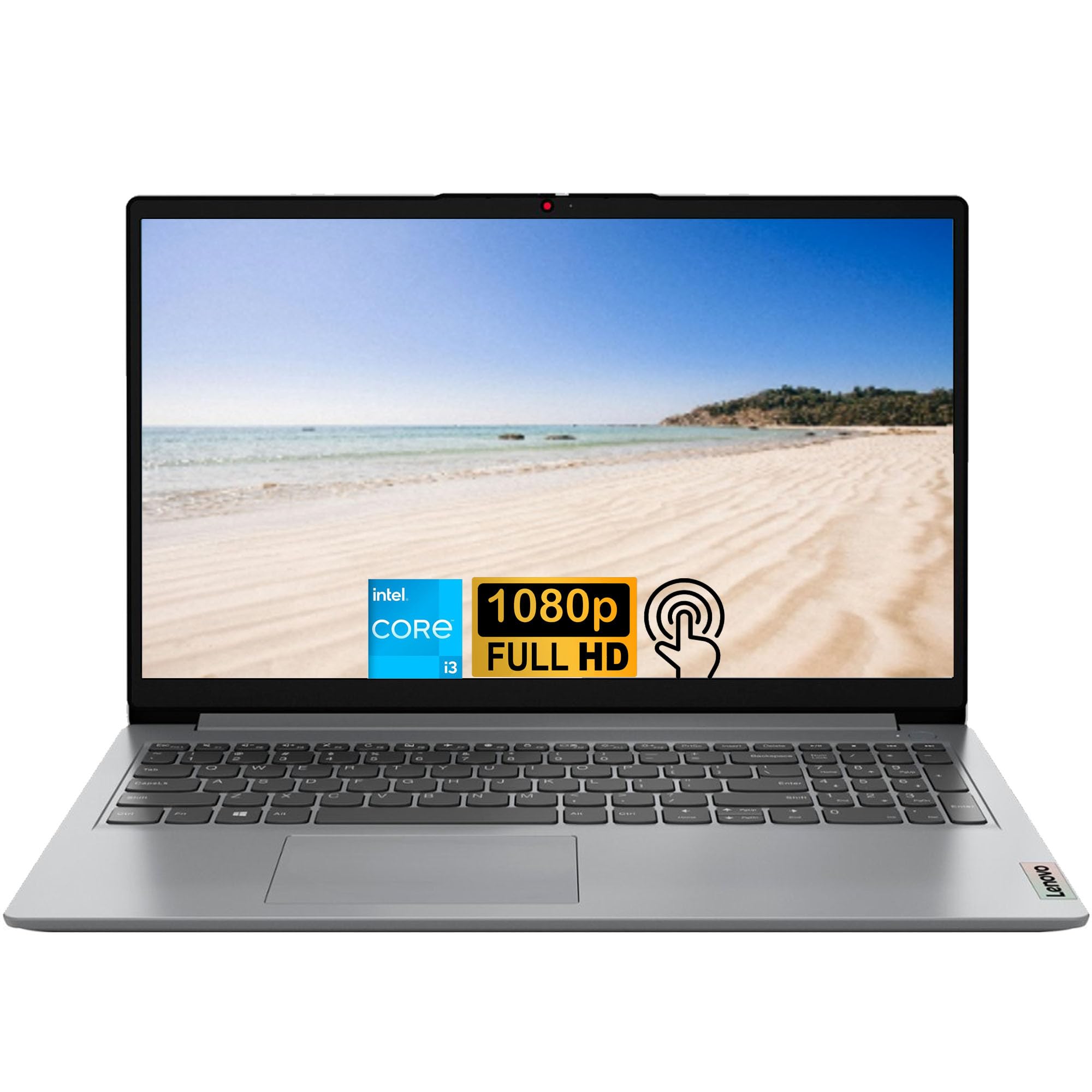 Lenovo Ideapad 1 Laptop, 15.6 FHD Touchscreen Laptop, Intel Core i3-1215U Processor, 8GB Memory, 512GB SSD, Windows 11 Home, Int