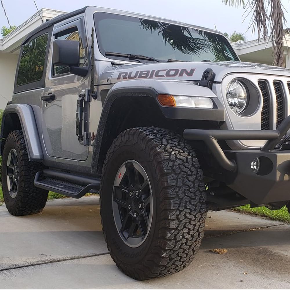 Basiker 16 Inch Antenna For Jeep Wrangler Gladiator Jk Jt Rubicon Sahara Unlimited Sport 4Xe Willys Mojave 2007 2025, Jeep Wrangler Antenna Replacement, Upgrade Car Am Fm Jeep Accessories