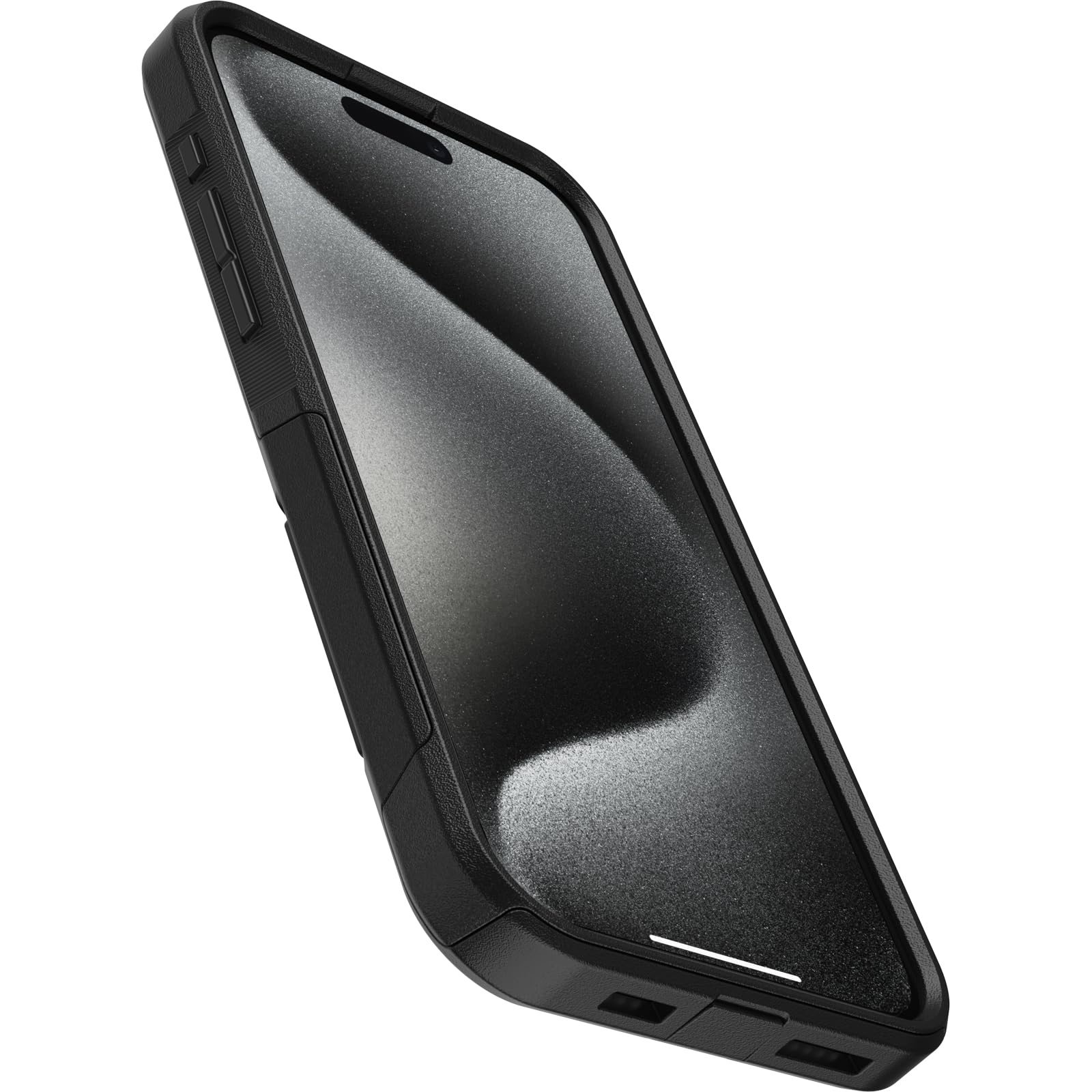 Otterbox Iphone 15 Pro Max (Only) Commuter Series Case   Black, Slim & Tough, Pocket Friendly, With Port Protection