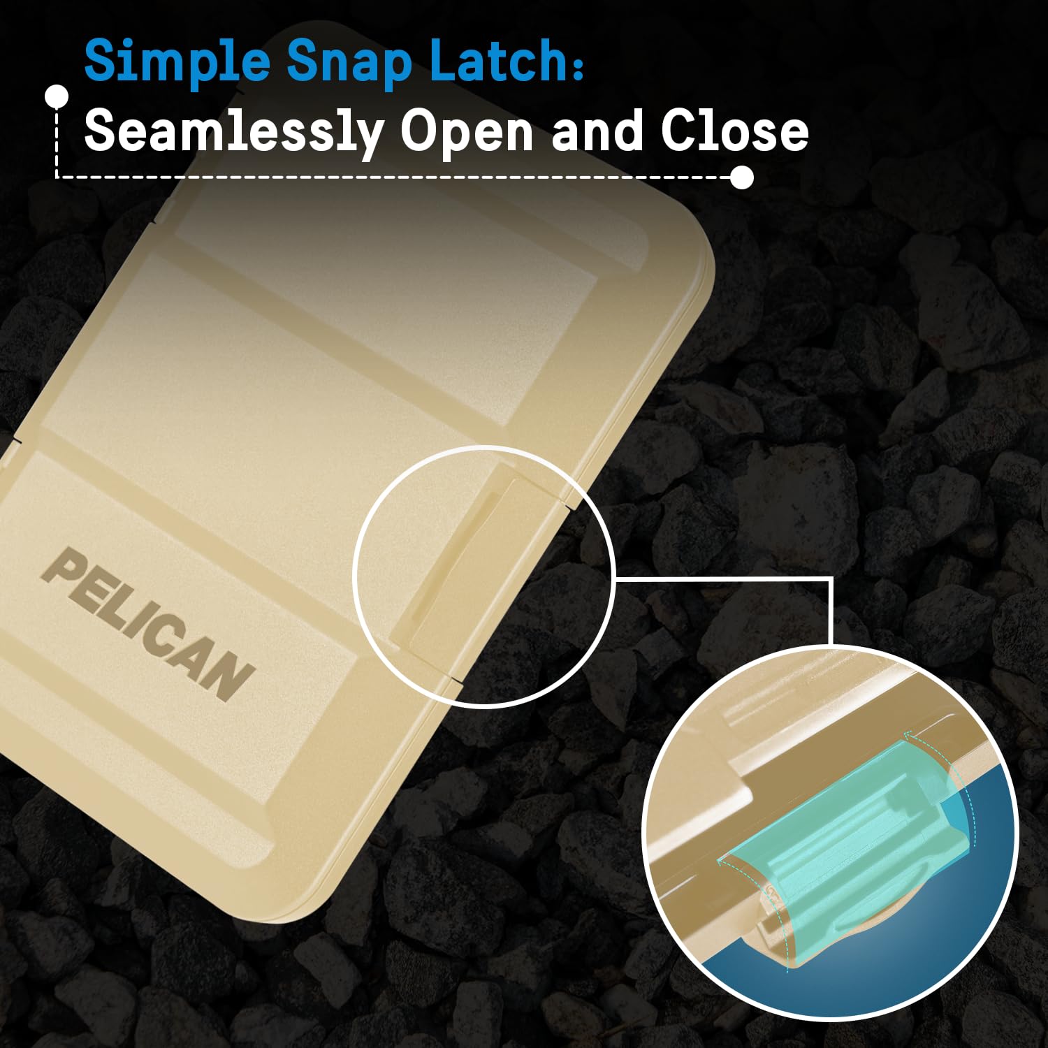 Pelican Magsafe Wallet For Iphone | Heavy Duty Mil Std Snap On Iphone Magnetic Wallet & Phone Card Holder | Detachable & Slim Ha