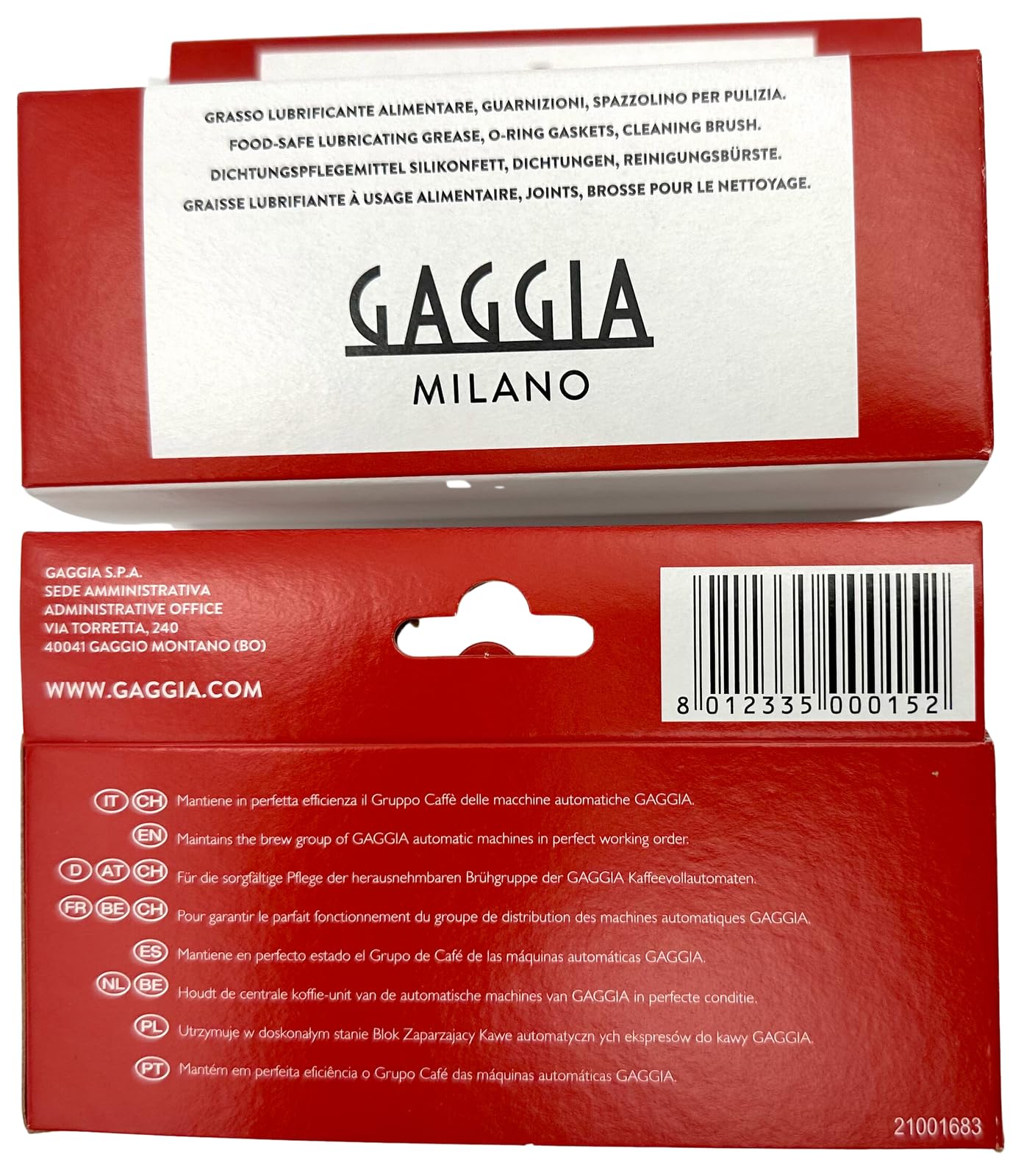 Gaggia Brew Group Maintenance Kit