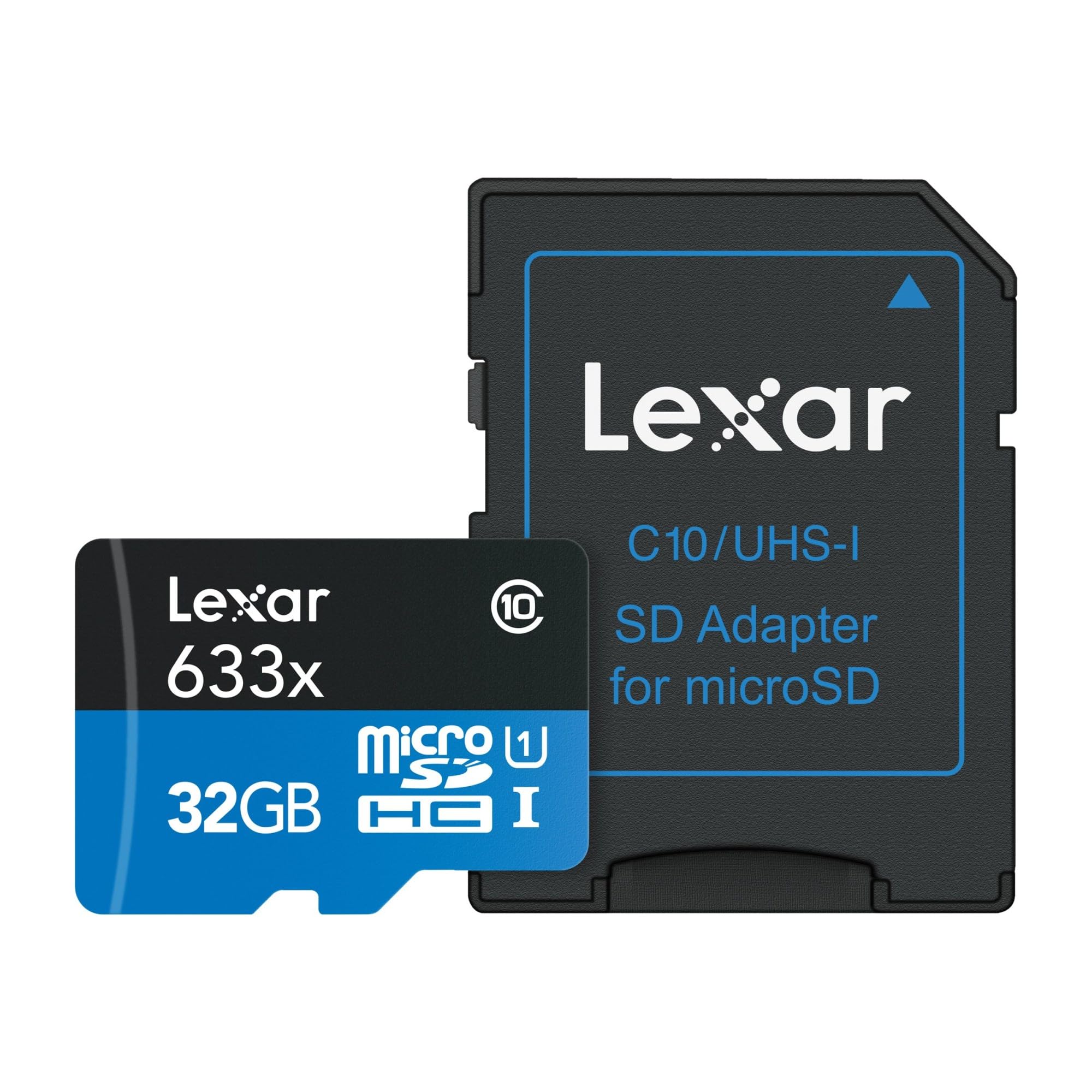 Lexar High-Performance 633X 32Gb Microsdhc Uhs-I Card W/ Sd Adapter, Up To 100Mb/S Read, For Smartphones, Tablets, And Action Ca