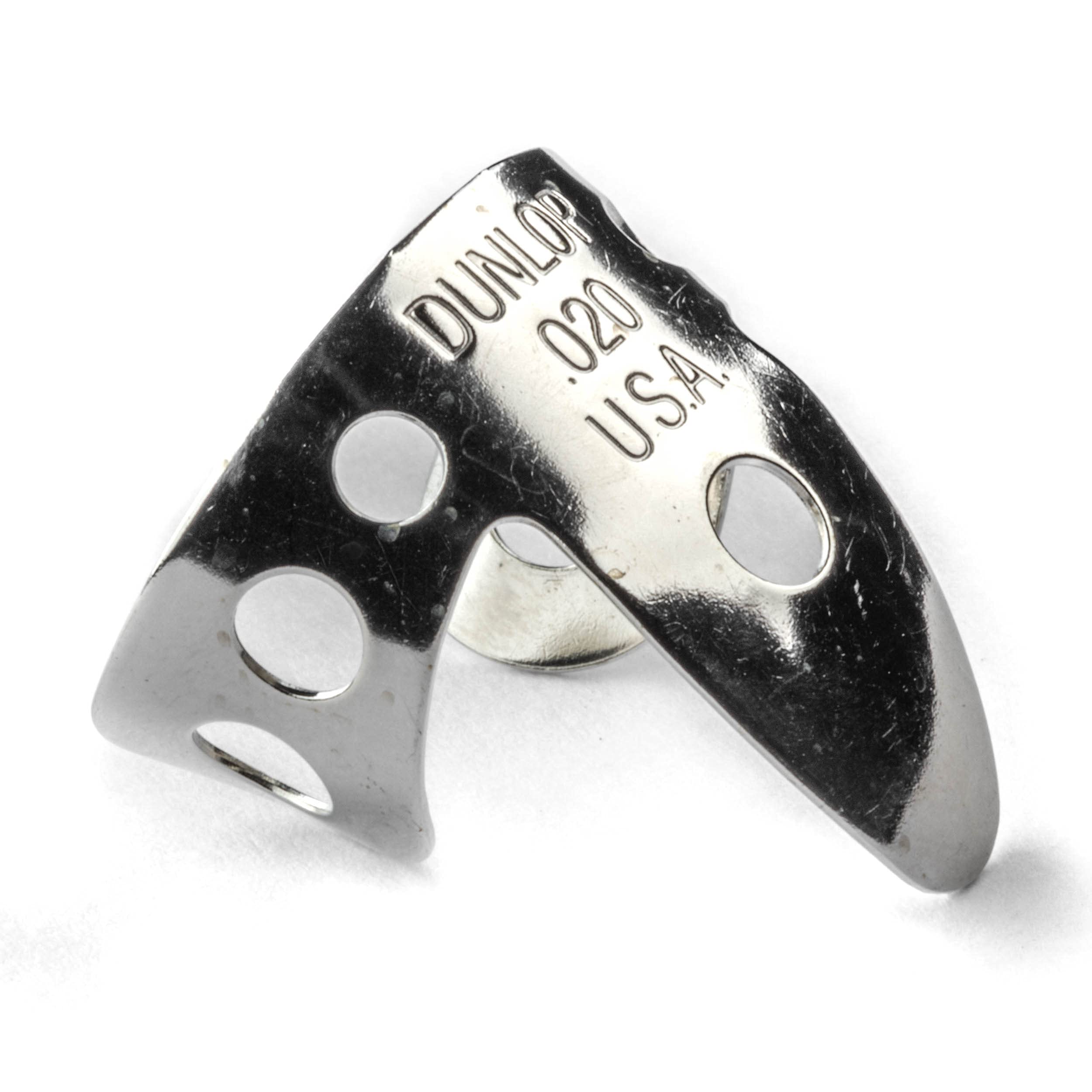 Jim Dunlop 33R.020 Nickel Silver Fingerpicks, .020', 20/Tube