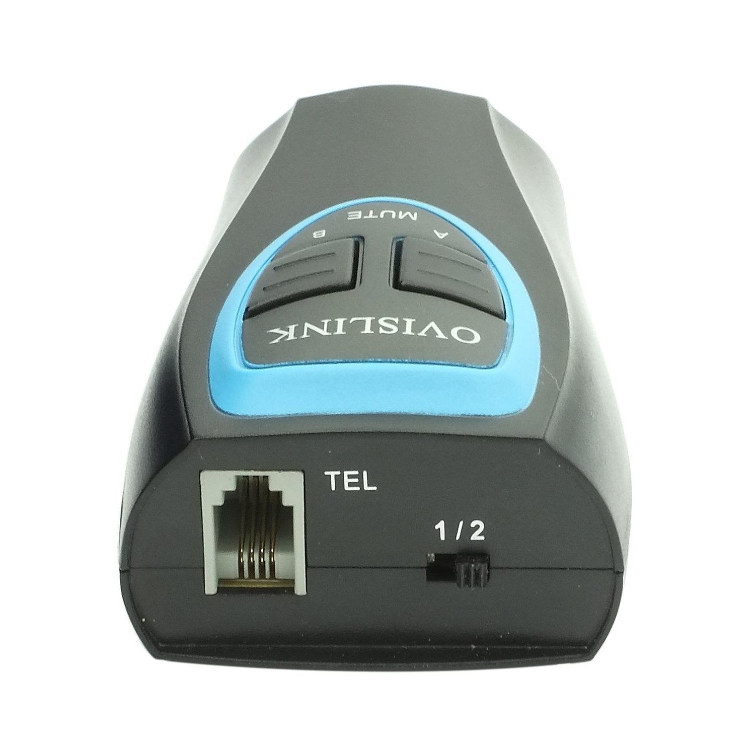 Ovislink Call Center Headset Training Adapter Compatible With All Rj9 Headsets, Included Wireless Headsets | Connect 2 Rj9 Headsets To 1 Telephone | Mute Buttons For Each Of The Headsets