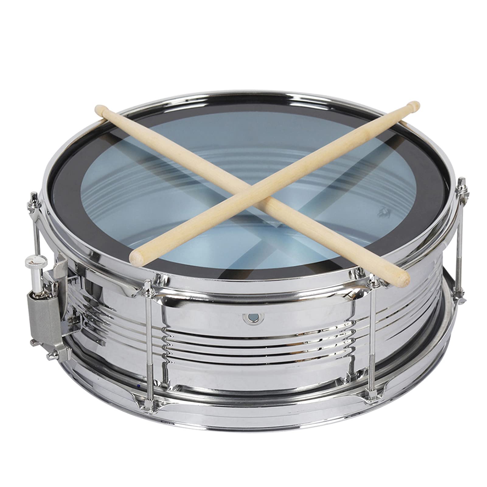 Ubersweet 14inch Snare Drum Kit Stainl Steel Drum Body Pvc Drum Head Wi Drum Bag Strap Drumsti S Drumsti Bag Drum Damper Gel Pads