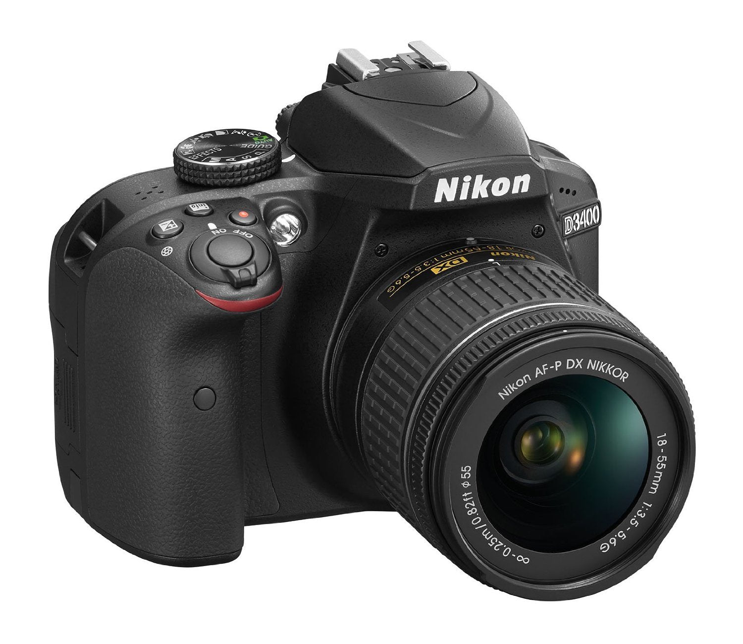 Nikon D3400 W/ Af-P Dx Nikkor 18-55Mm F/3.5-5.6G Vr (Black)