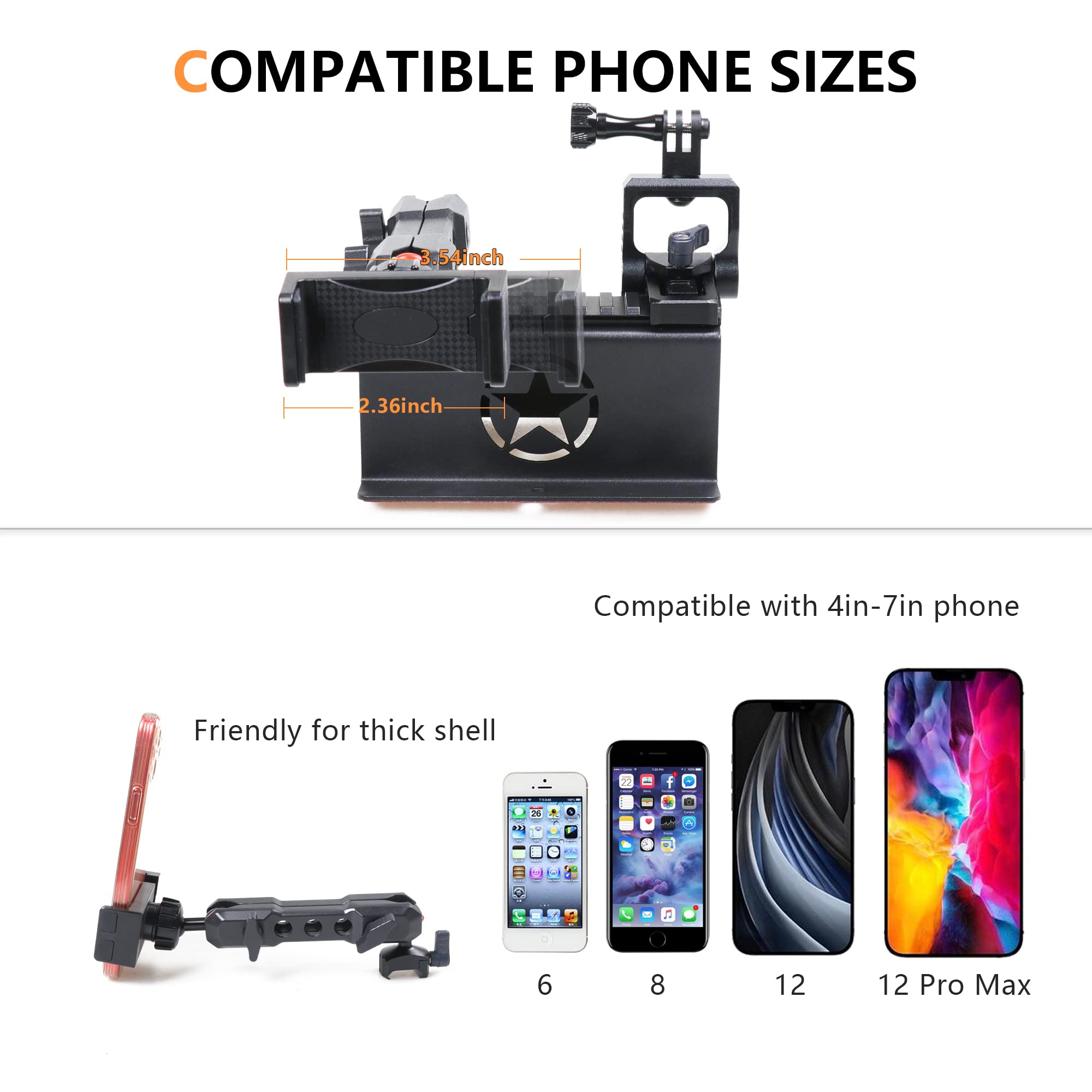 Rerpro Jk Dash Phone Mount Holder For 2012 2018 Jeep Wrangler Jk Jku Unlimited Interior Accessories Slide Rail Mounts Bracket Fo