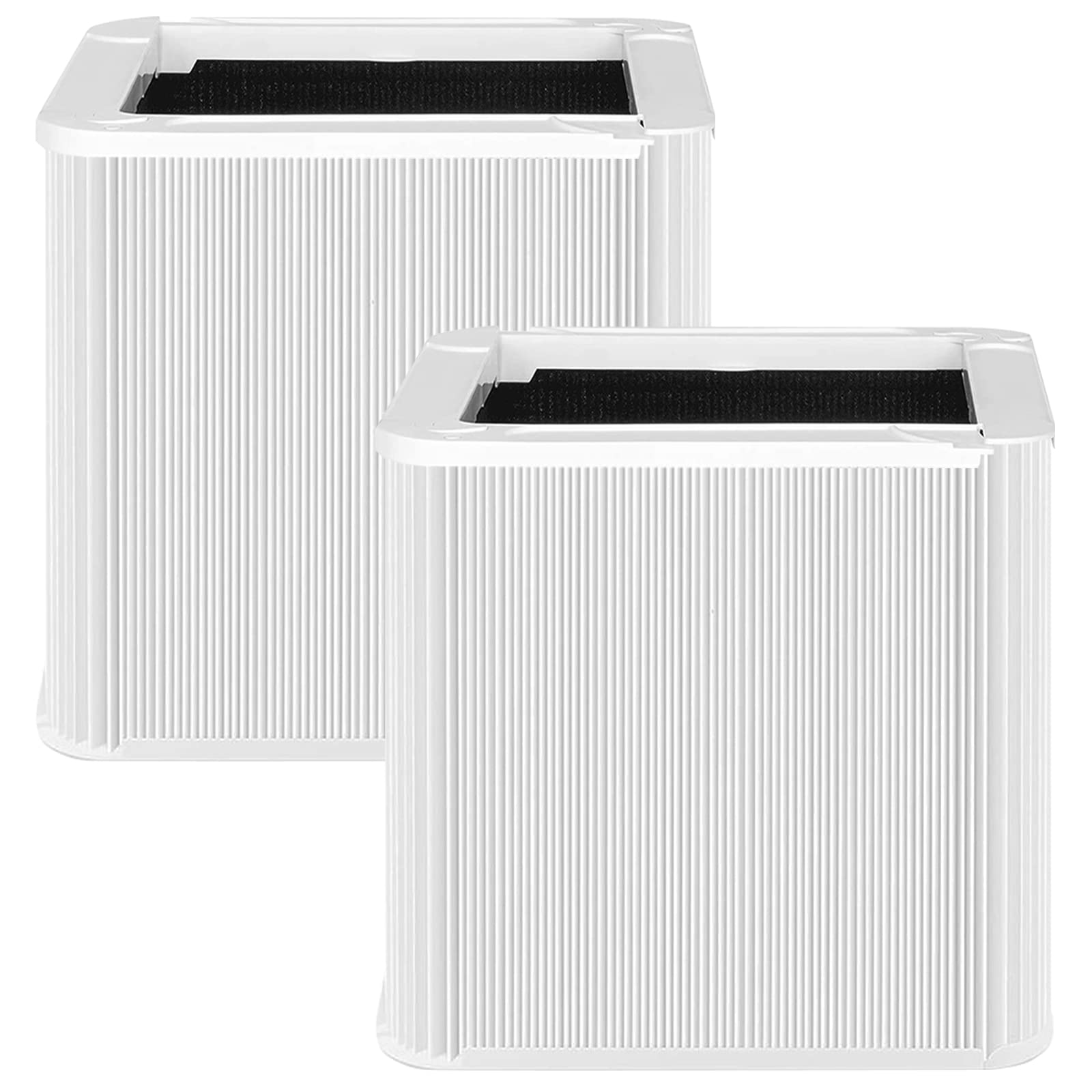 211+ Auto Replacement Filter Compatible With Blueair Blue Pure 211+ Auto Air Cleaner Purifier, Foldable Particle And Activated C