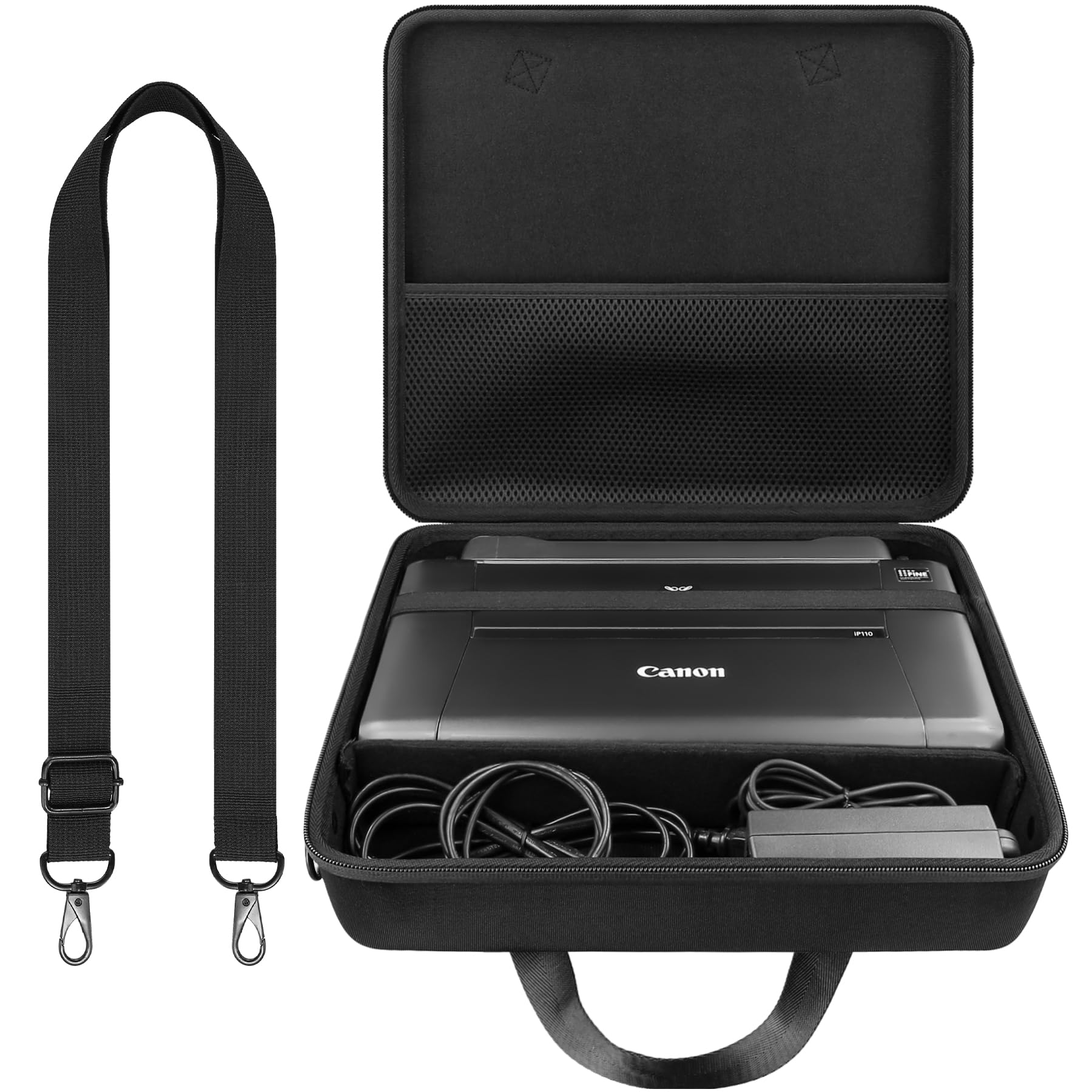 co2CREA Hard Travel Case Replacement for Canon PIXMA TR150 / iP110 Wireless Mobile Printer (Canon PIXMA TR150 iP110 Printer Case