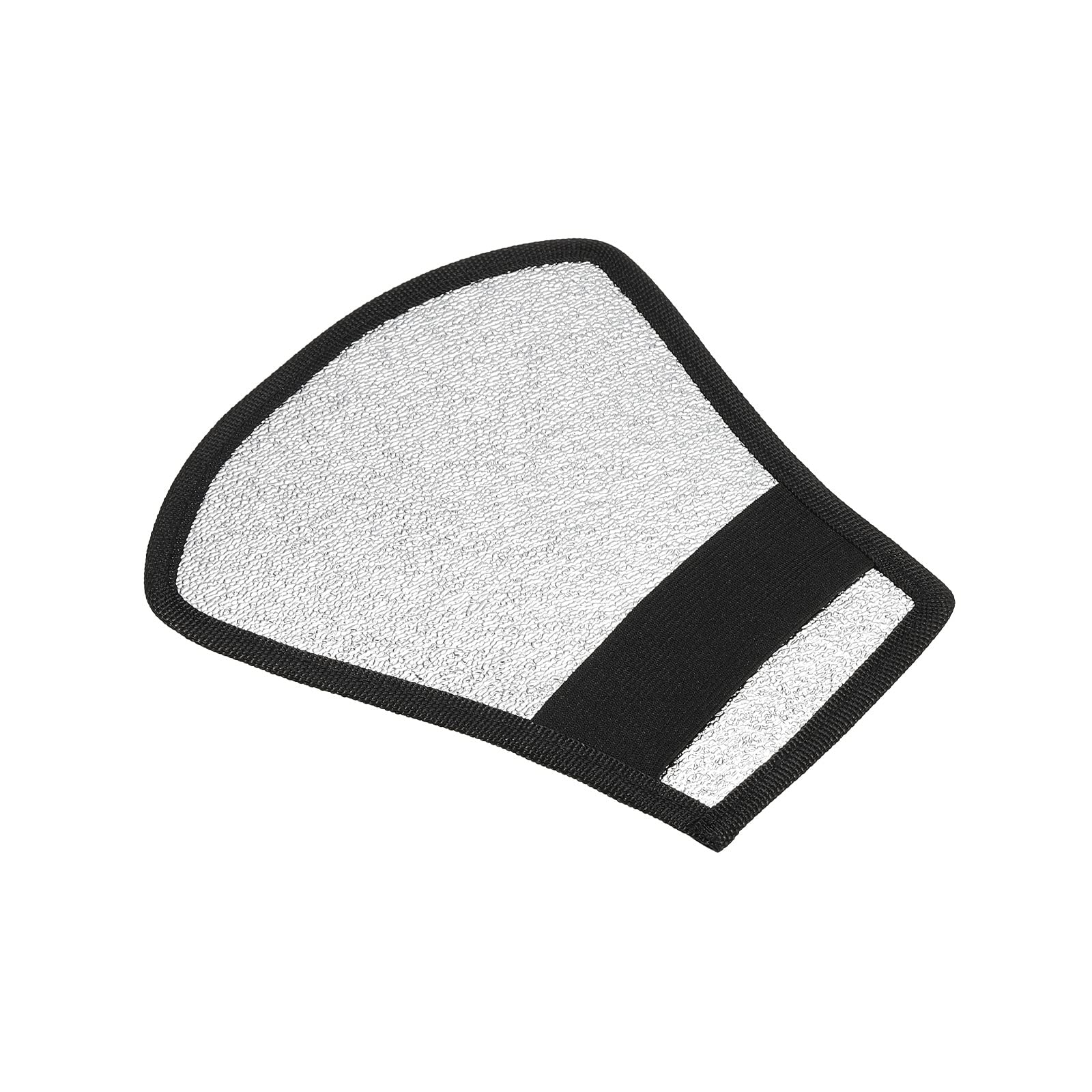 Patikil Flash Diffuser Reflector, 2 Sided Flexible Bend Bounce Reflector With Elastic Strap For Flashlight Photography Camera Sp