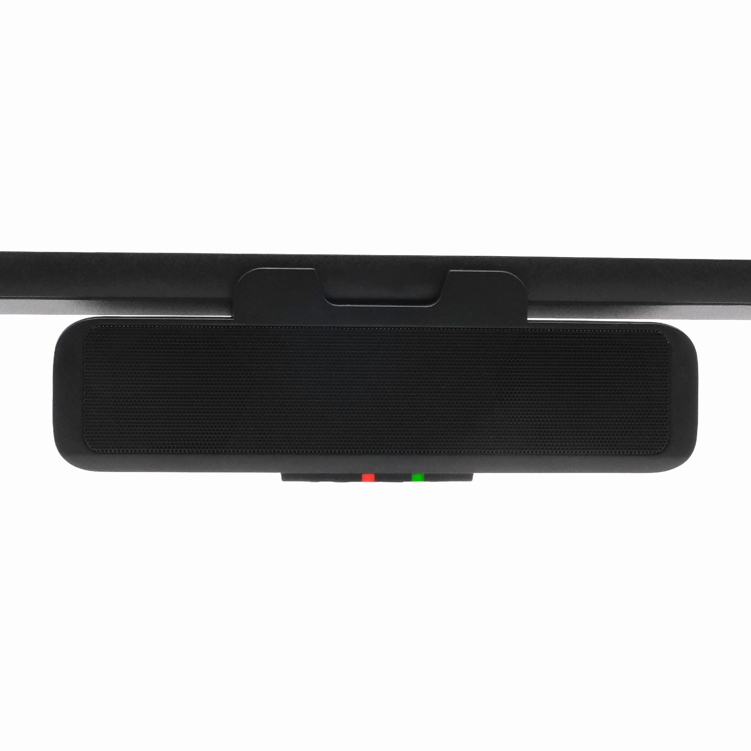 Cyber Acoustics Usb Speaker Bar (Ca 2890)   Stereo Usb Powered Speaker, Easily Clamps To Monitor, Convenient Controls