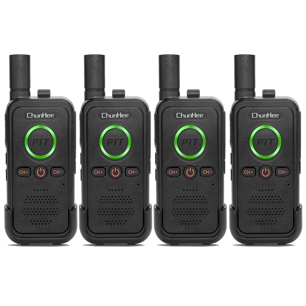 Chunhee Intercoms Wireless For Home  Wireless Intercom System For Elderly/Kids, Home Intercom System Room To Room Communication, 1.5 Miles Long Range Intercom System For Office/Camping/Hiking 4 Pcs