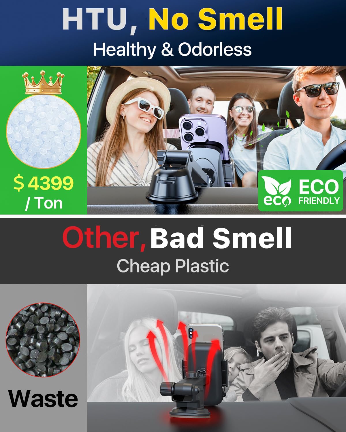 2025 Ultimate Car Phone Holder?80+Lbs Strongest Suction & Military-Grade? Universal Cell Phone Holder Truck Car Mount For Dashbo