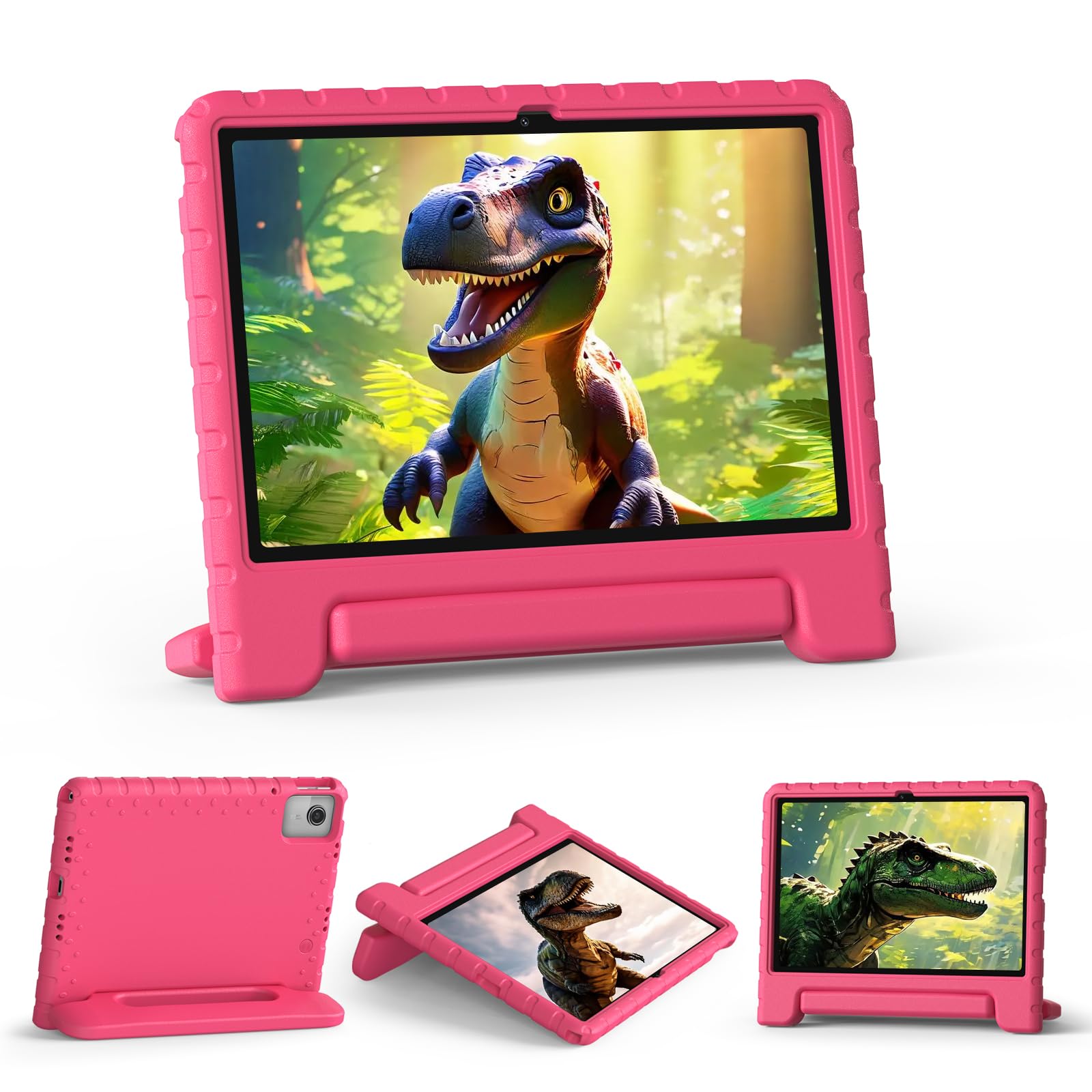 Simpleway Kid Case For Lenovo Tab M11 2024 Release 11Inch Model(Tb330Fu/Tb330Xu), Lightweight Multi Angle Shockproof Protective