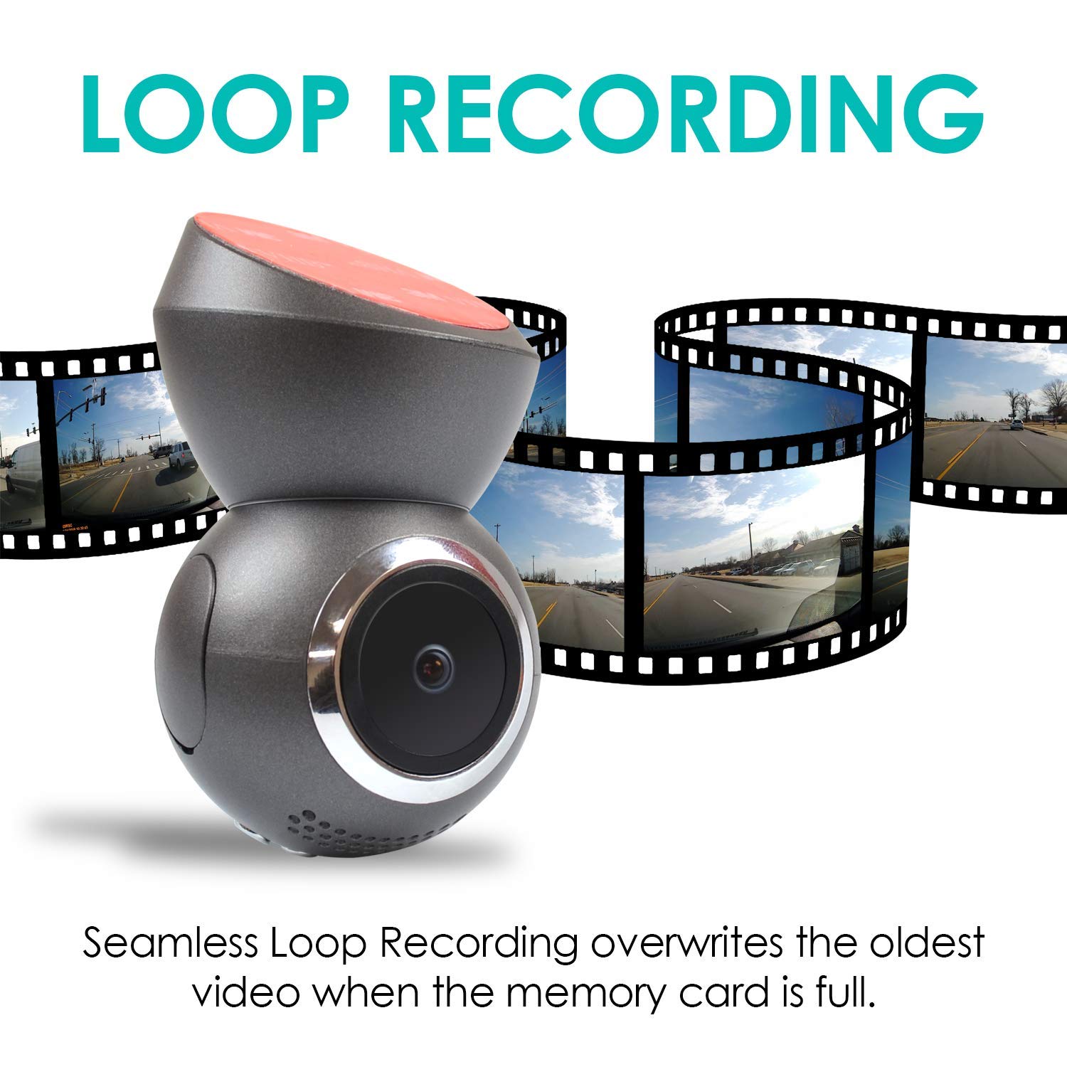 Whistler D28Rs 1080P Dash Cam With Built In Wifi, Gps Dashboard Camera, 1.2    Lcd Screen, G Sensor Security Camera For Car, Loo