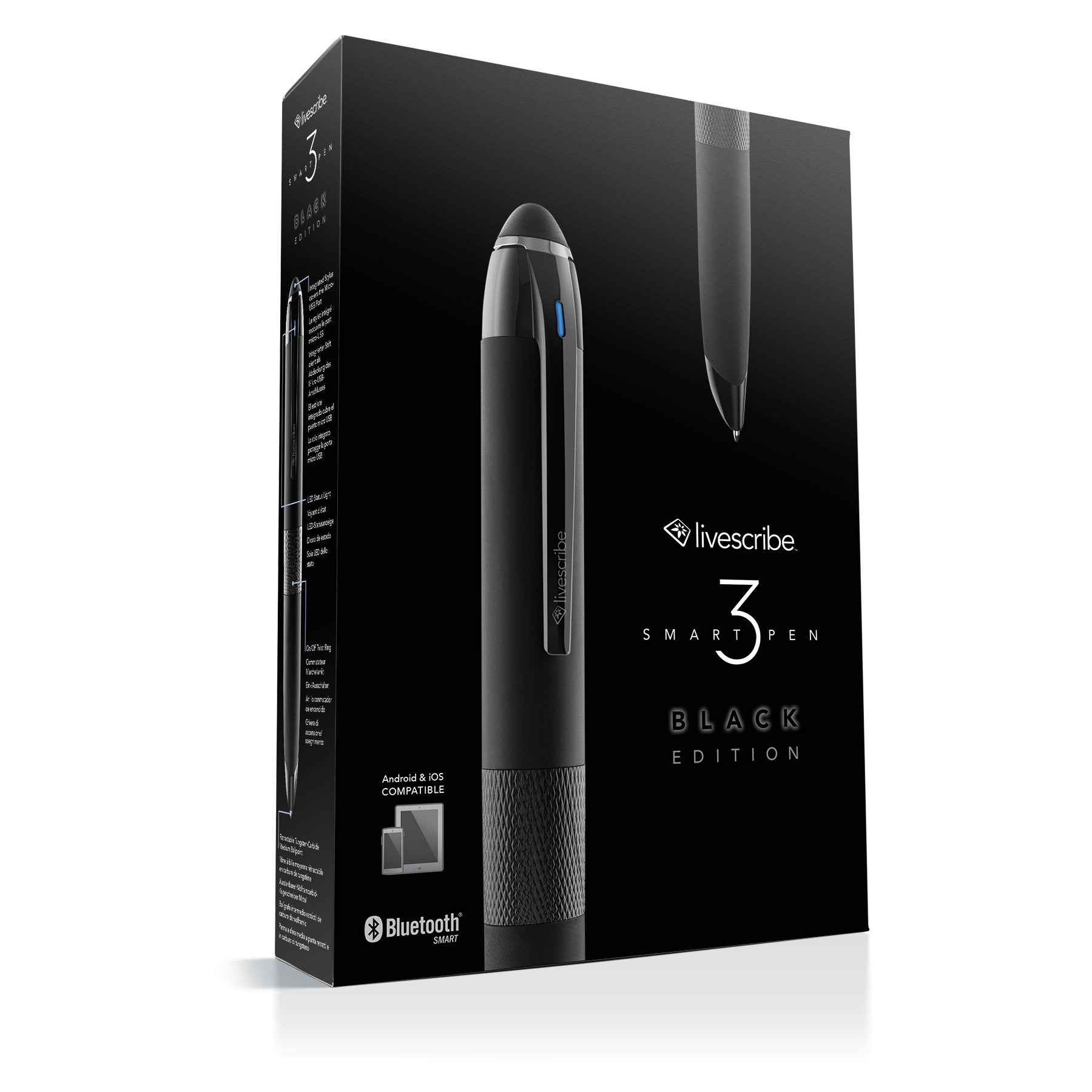 Livescribe 3 Smartpen, Black Edition