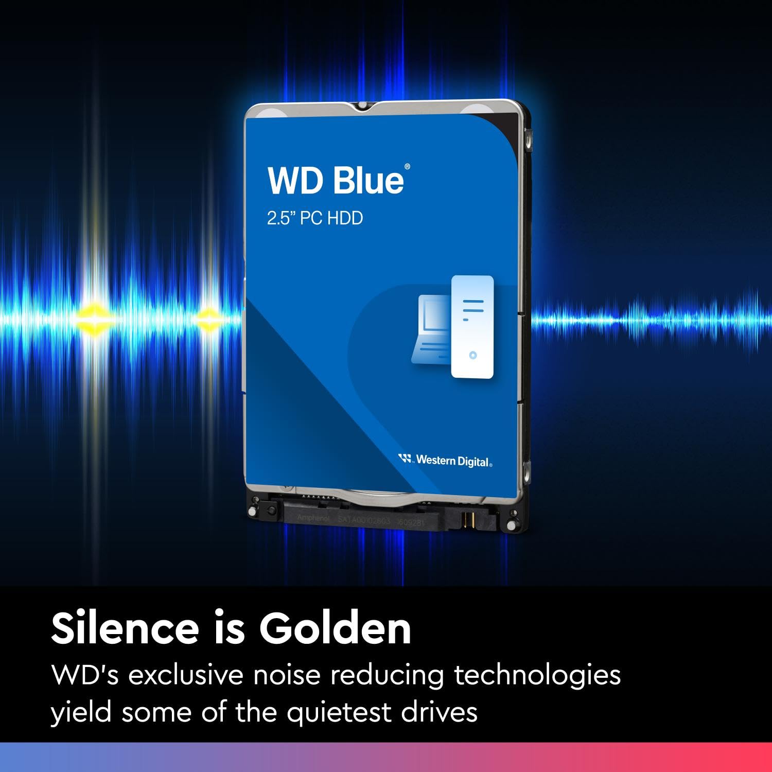 Western Digital 2Tb Wd Blue Mobile Hard Drive Hdd   5400 Rpm, Sata 6 Gb/S, 128 Mb Cache, 2.5''   Wd20Spzx