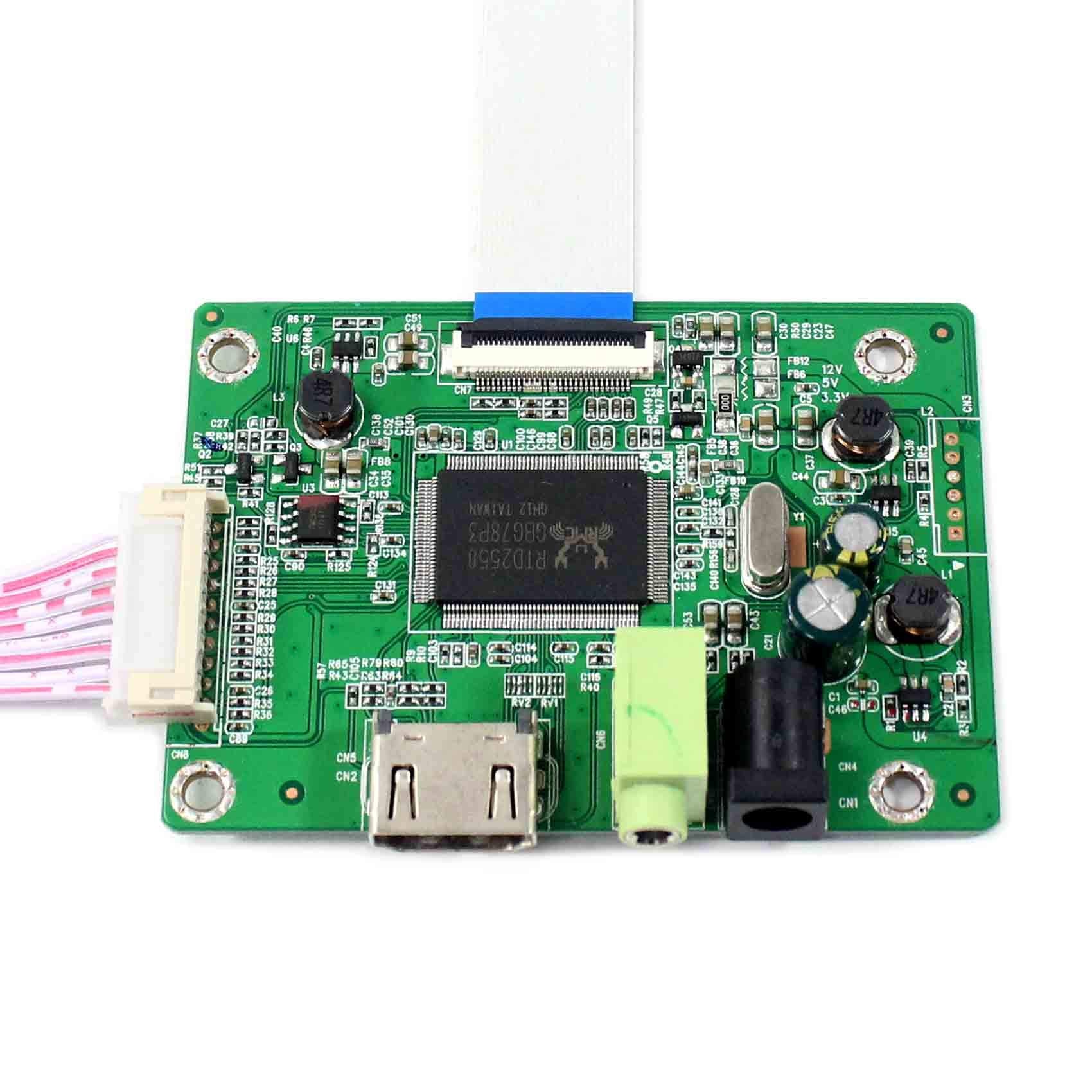 Hdmi Lcd Controller Board For 11.6'' 13.3'' 14'' 15.6'' 1366X768 30 Pin Edp Lcd Screen Panel