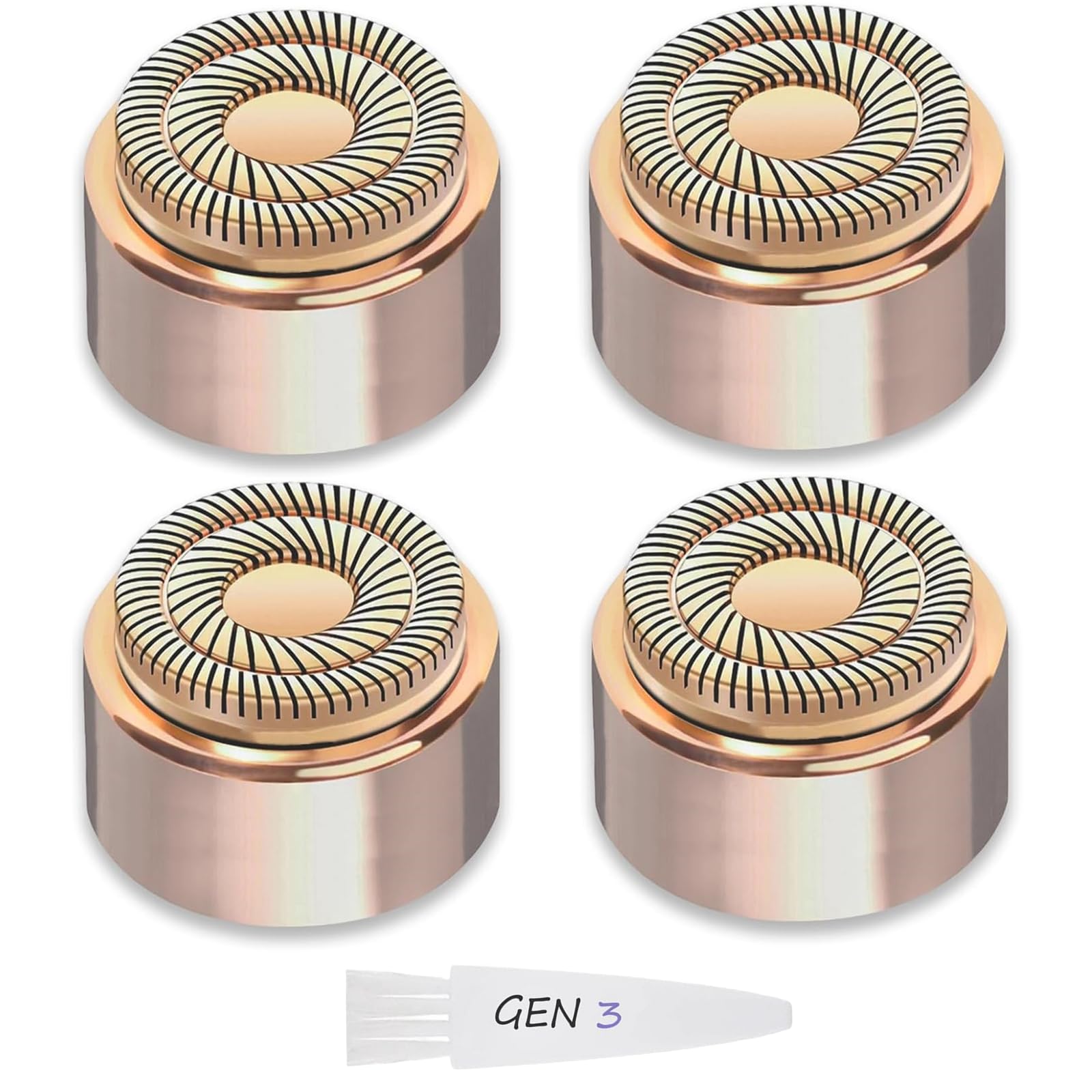 Replacement Heads For Flawless Replacement Heads,Generation 3 Replacement Heads Compatible With New Finishing Touch Flawless Fac