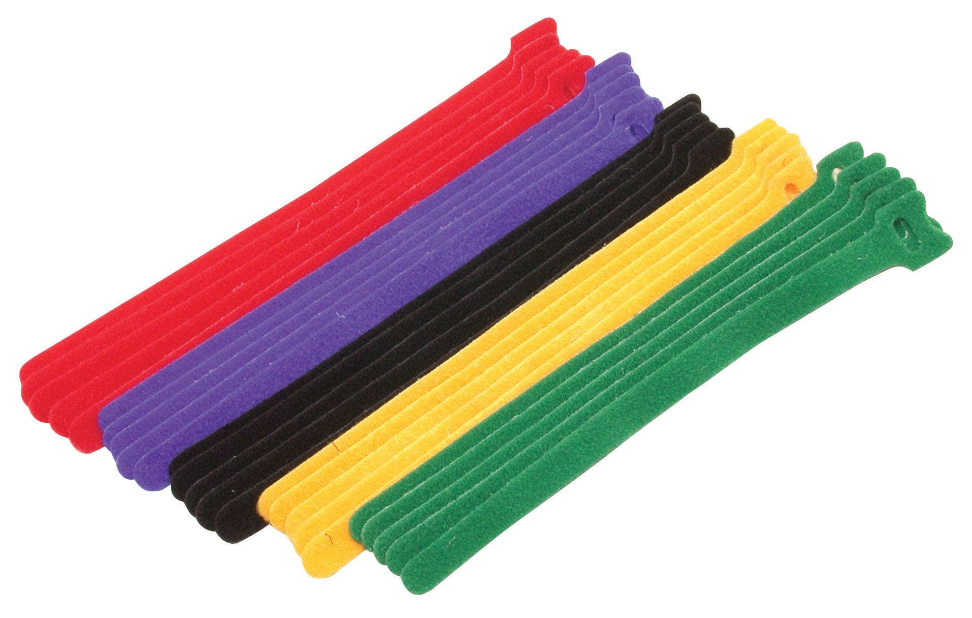 Eclipse Tools Cable Tie   Hook Tape   8'' Blue   25 Pk