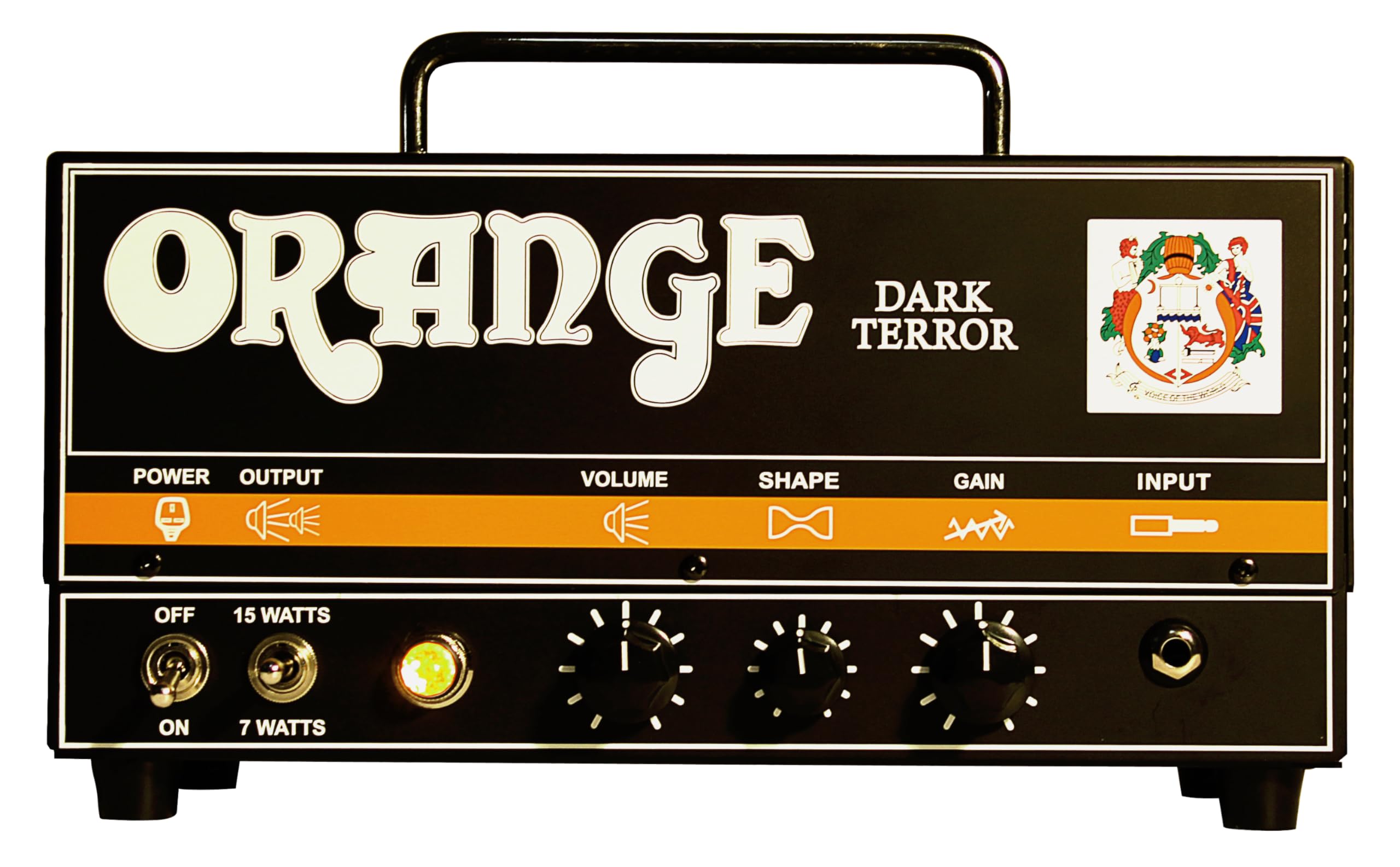 Orange Dark Terror High Gain Amp Head 15 Watts With Fx Loop